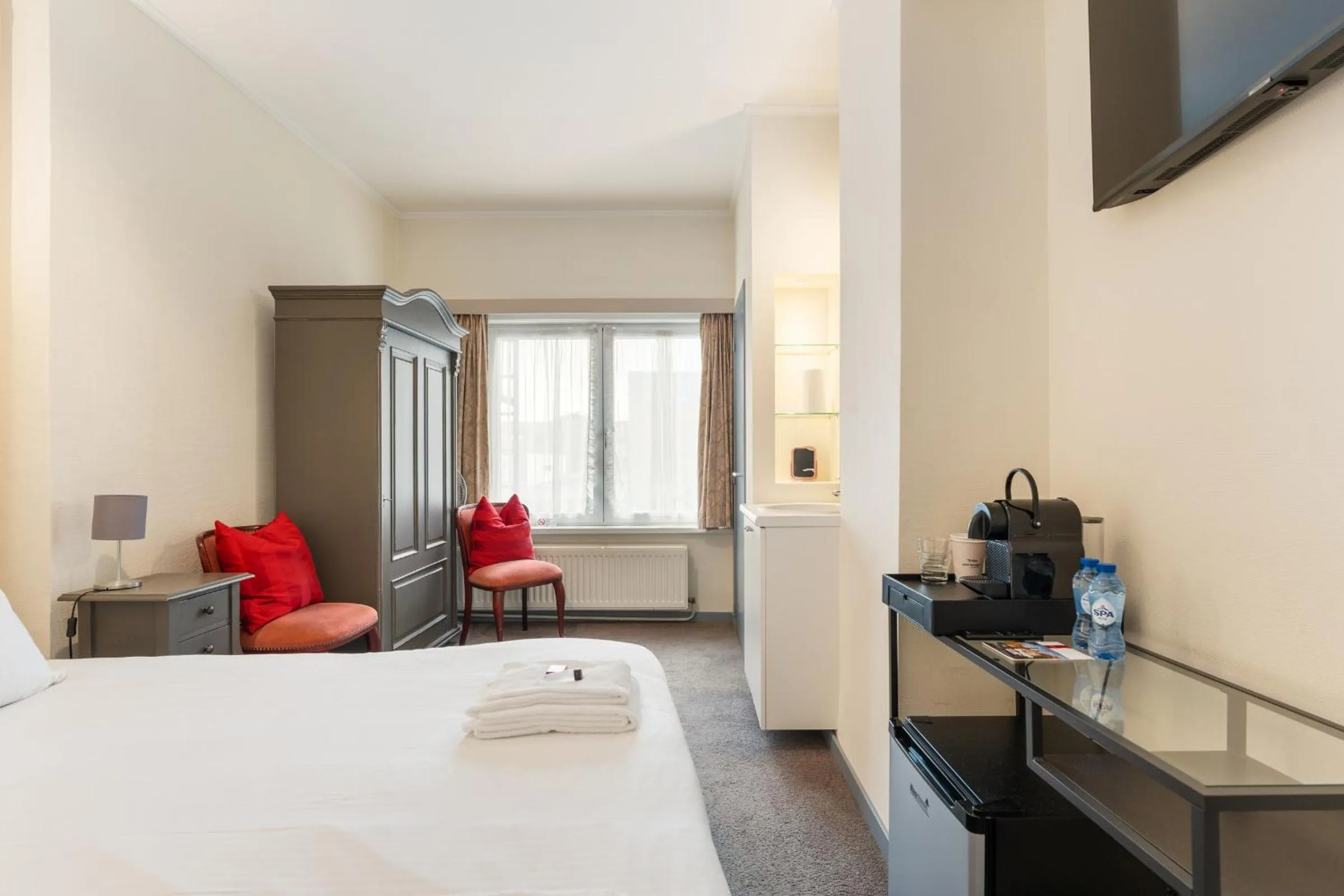 Bed in Hotel de Pauw