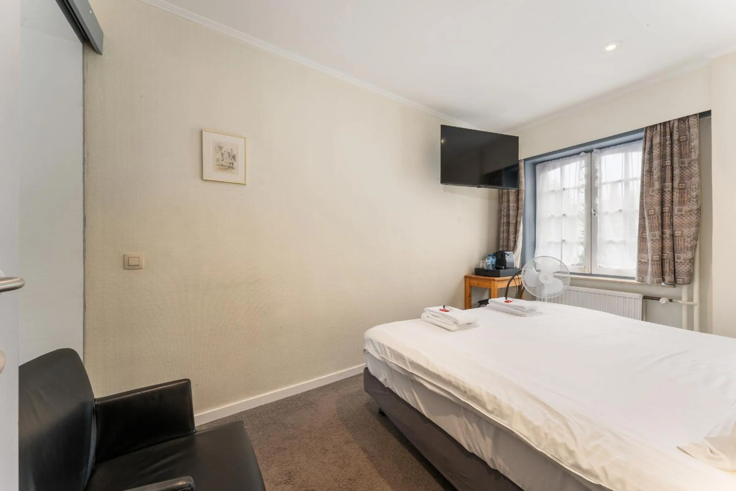 Bed in Hotel de Pauw