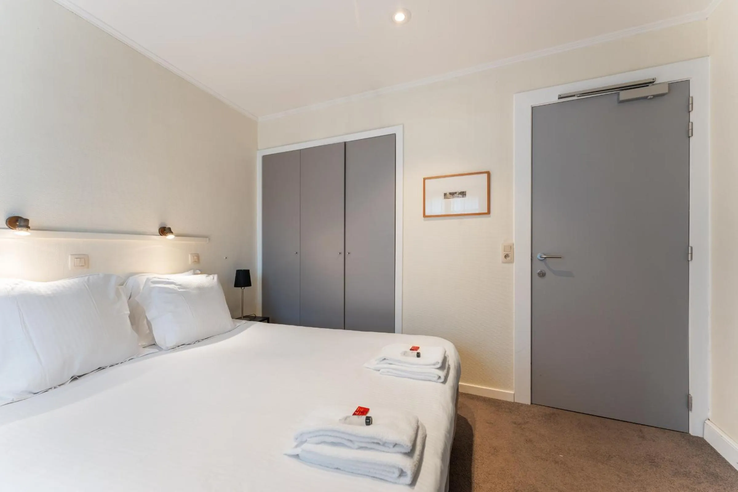 Bed in Hotel de Pauw