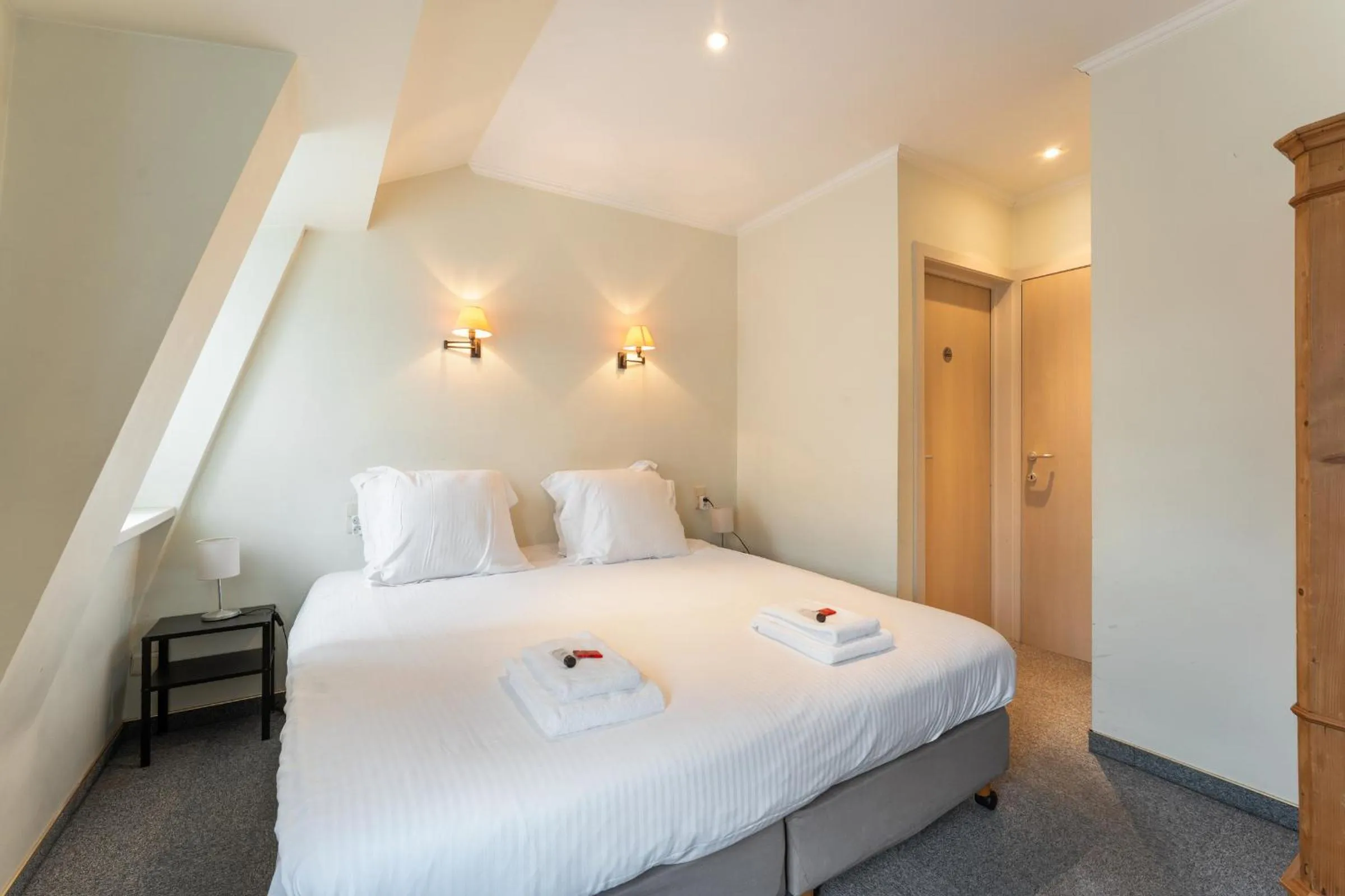 Bed in Hotel de Pauw