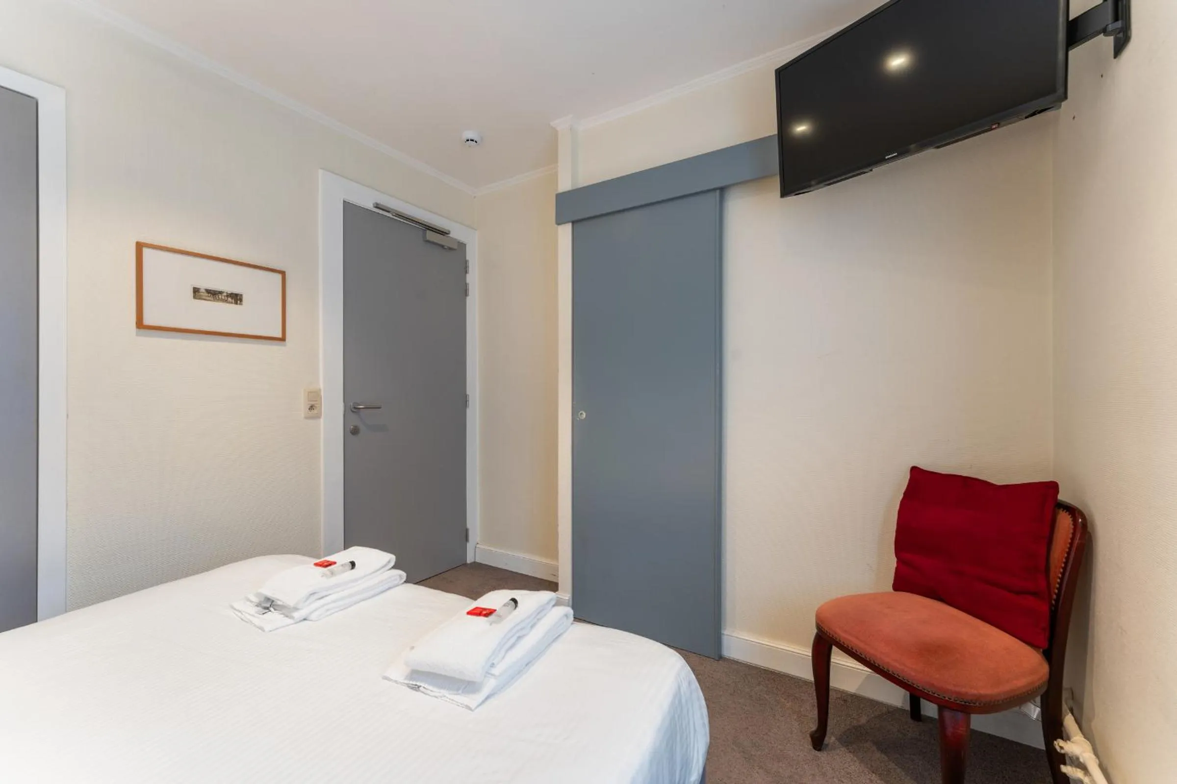 Bed in Hotel de Pauw