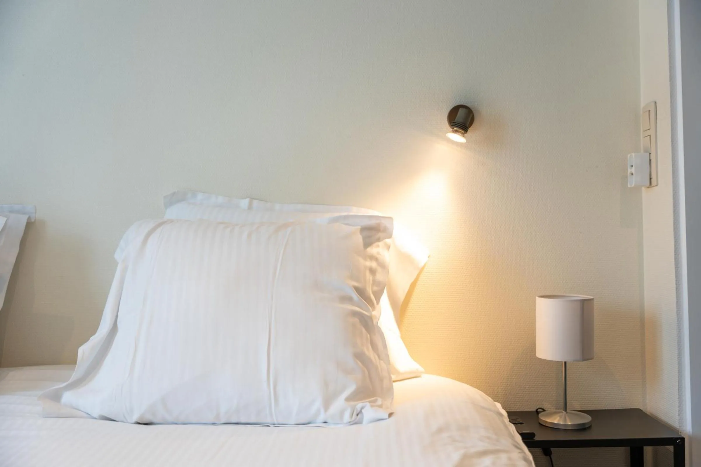 Bed in Hotel de Pauw