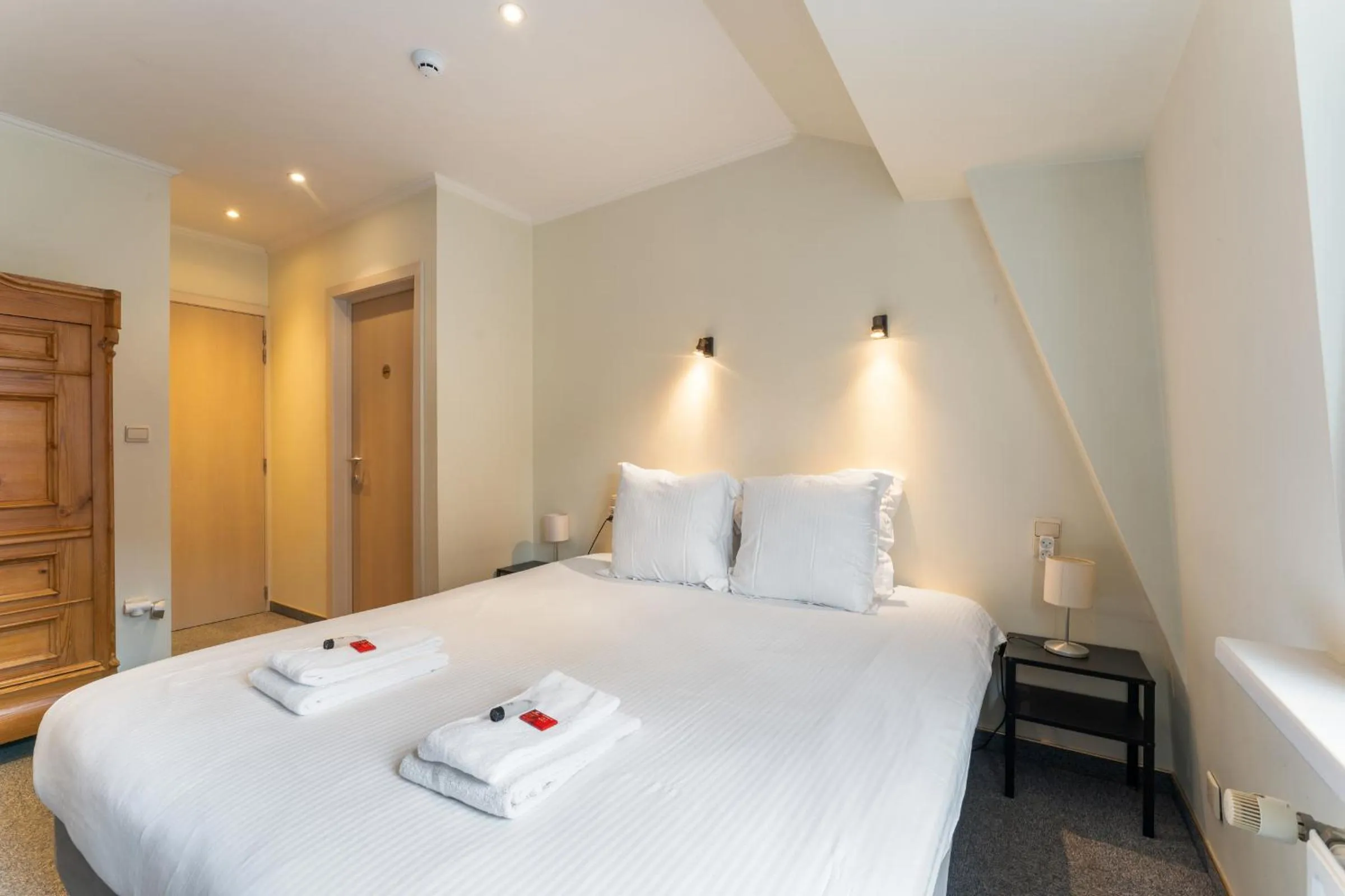 Bed in Hotel de Pauw