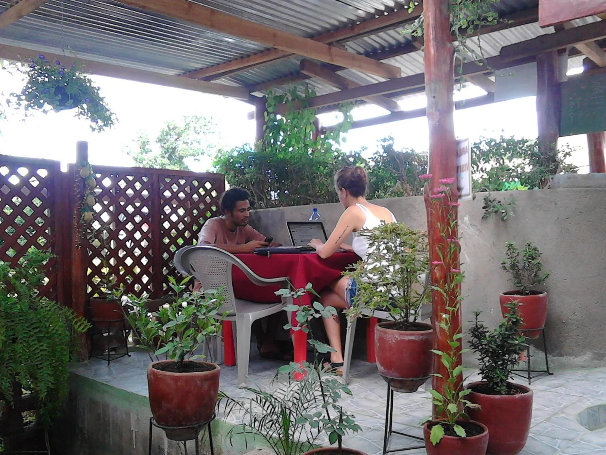Balcony/Terrace in Hostel Julieta