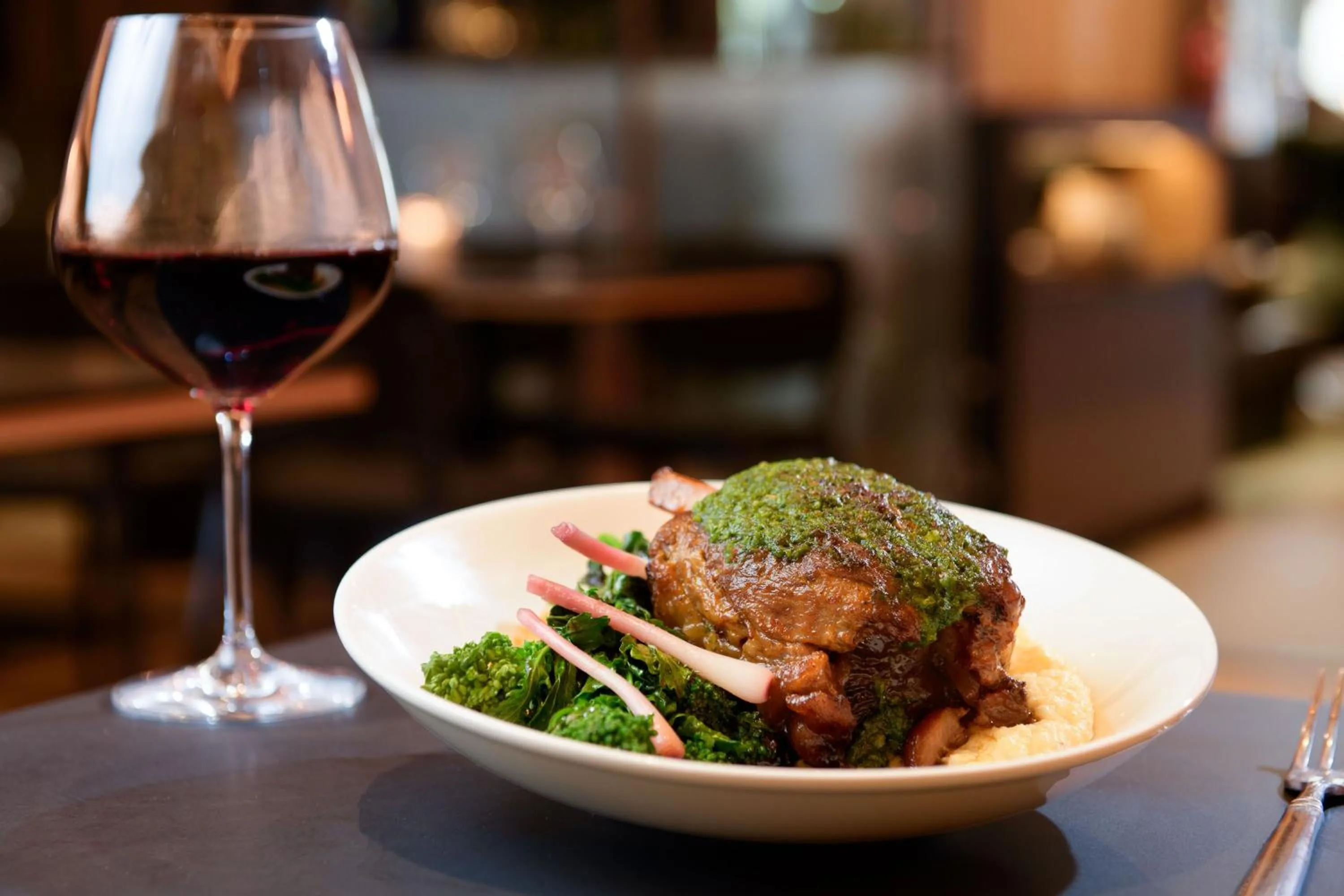 Food and drinks in LUMA Hotel - Times Square