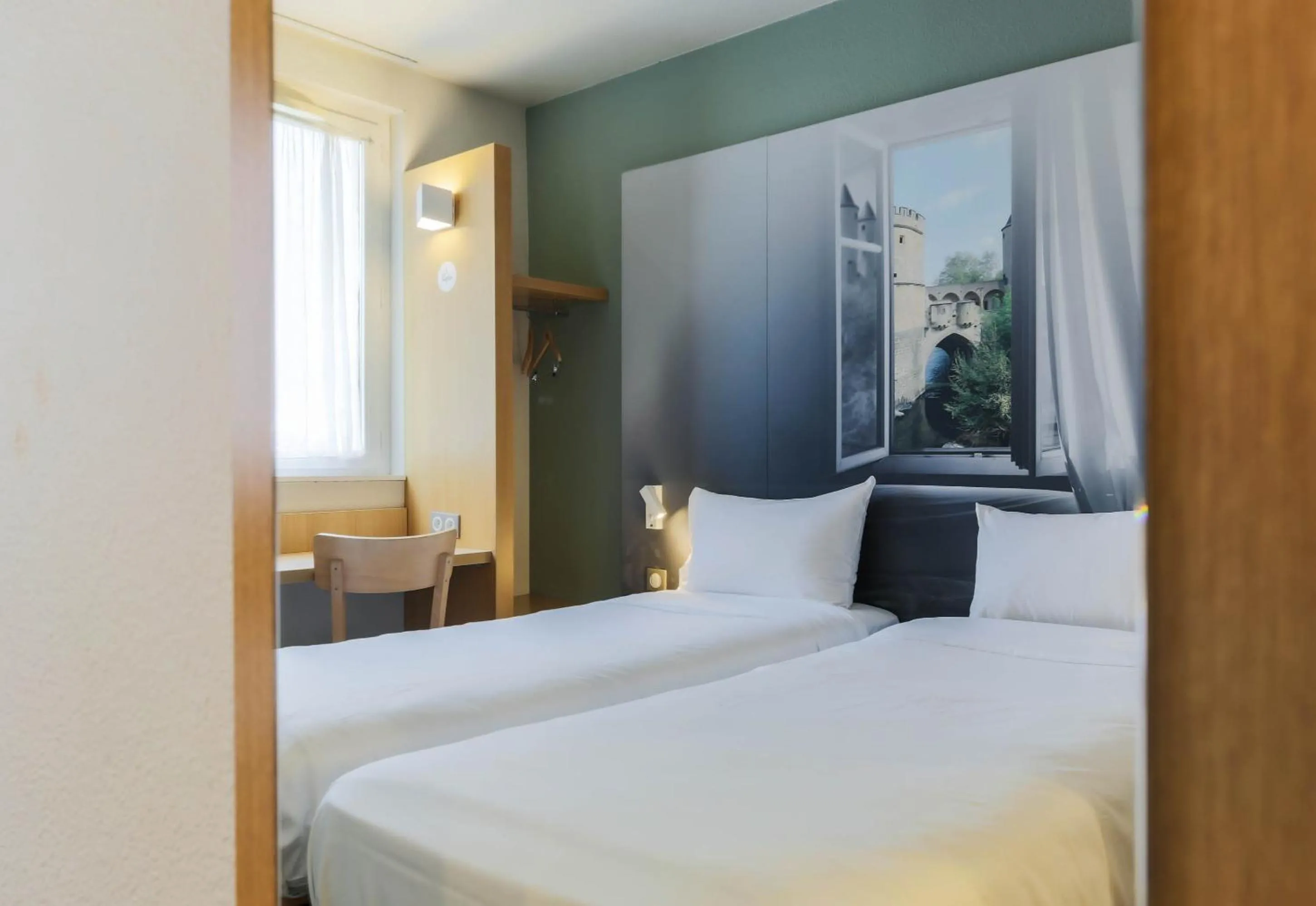 Bedroom, Bed in B&B HOTEL Metz Semécourt