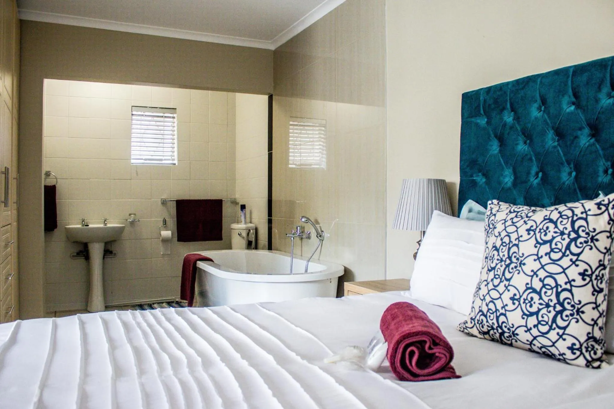 Bed in Pro Active Guest House