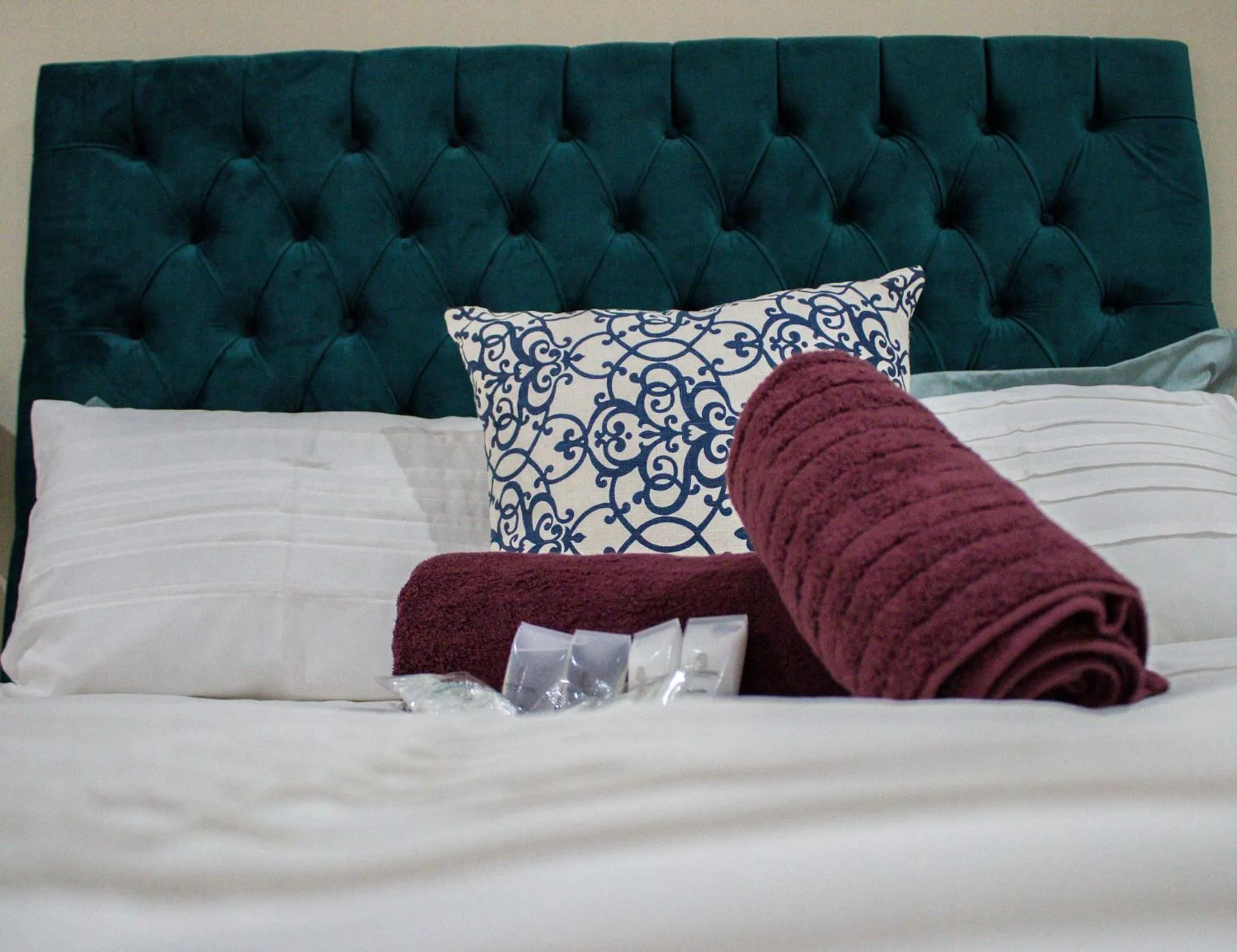 Bed in Pro Active Guest House