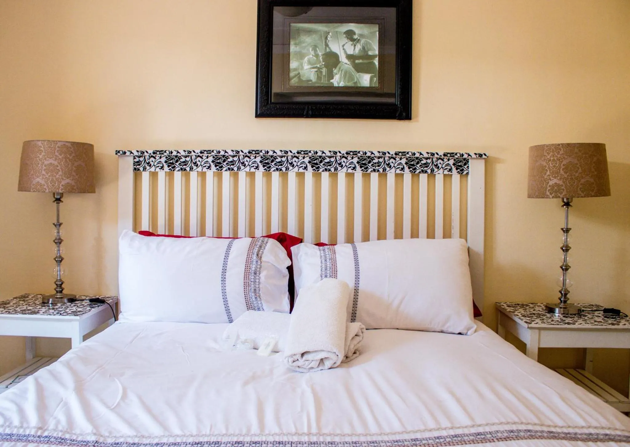 Bed in Pro Active Guest House