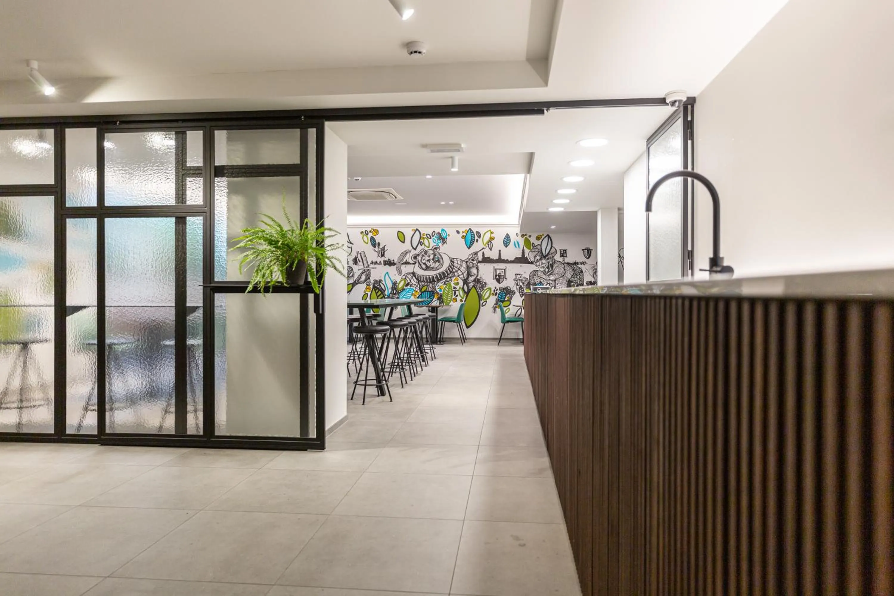 Lobby or reception in Hotel Portinari