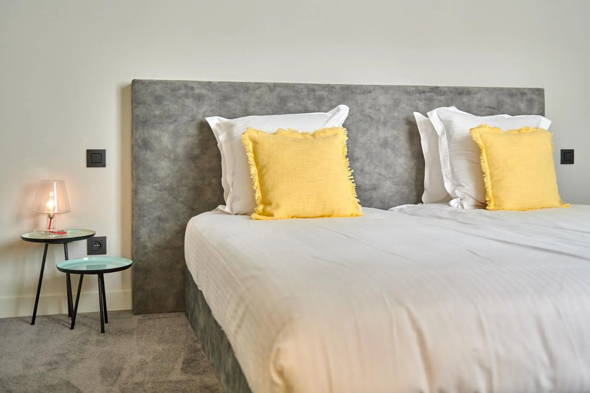 Bed in Hotel Portinari