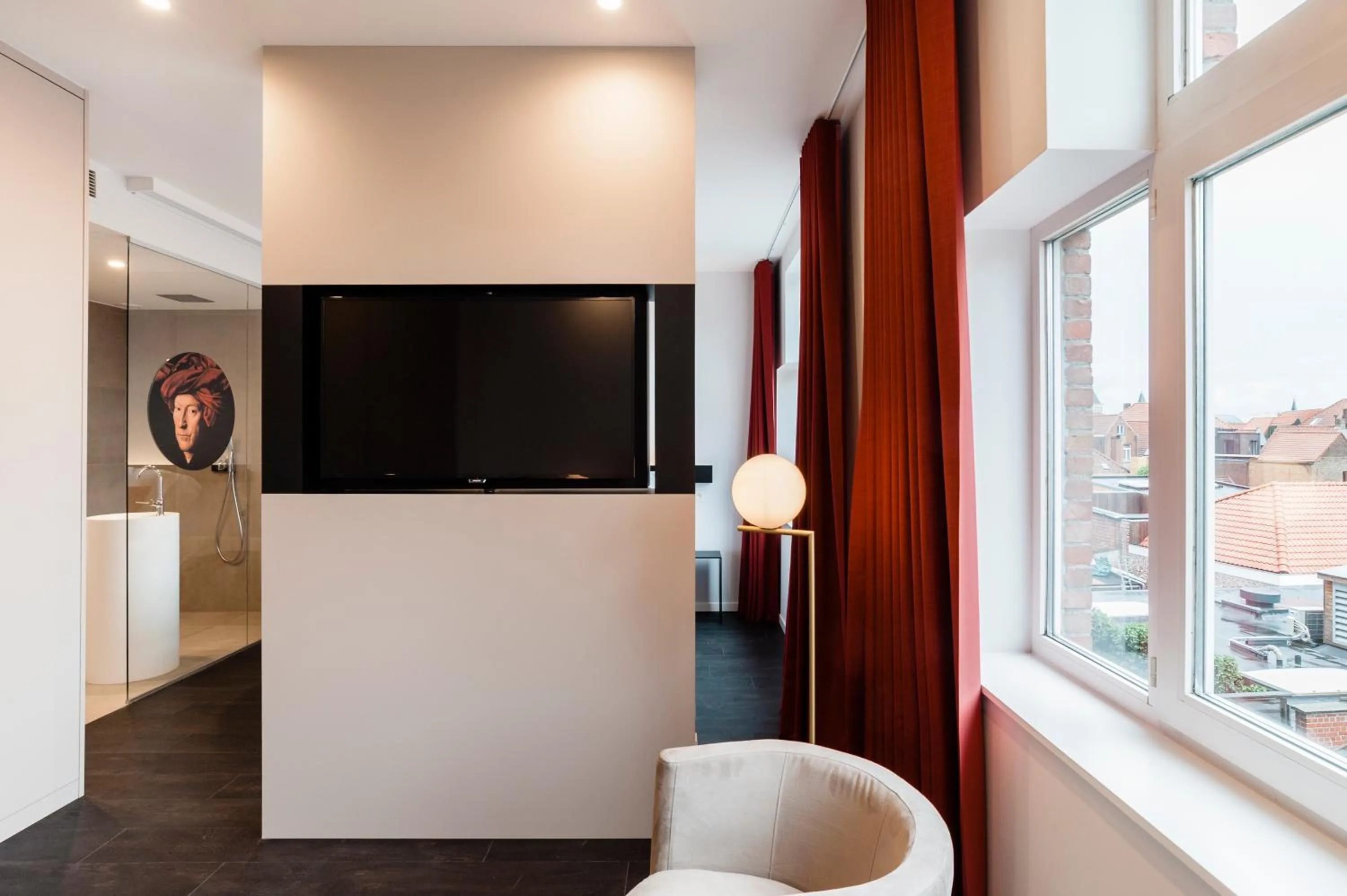 Decorative detail in Hotel Portinari