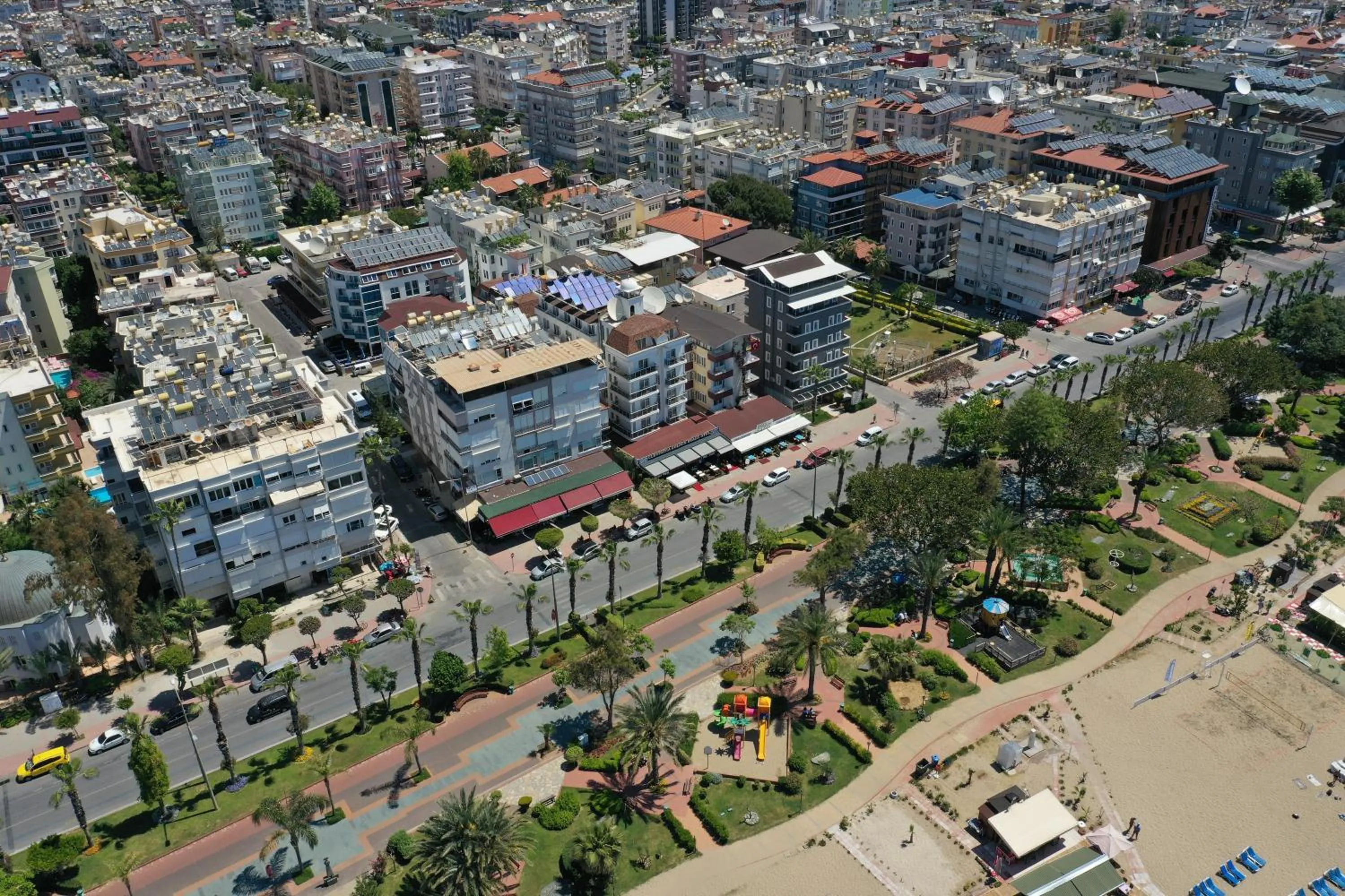 Bird's eye view in Cleopatra Golden Beach Hotel