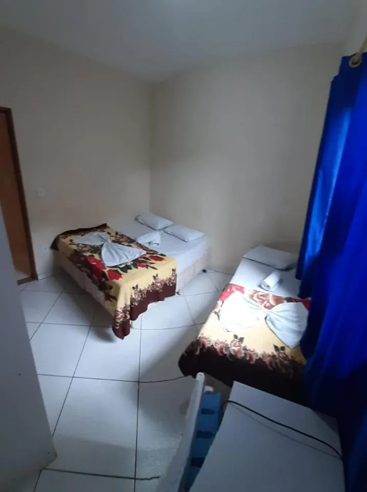 Bed in Hotel Divino Pai Eterno