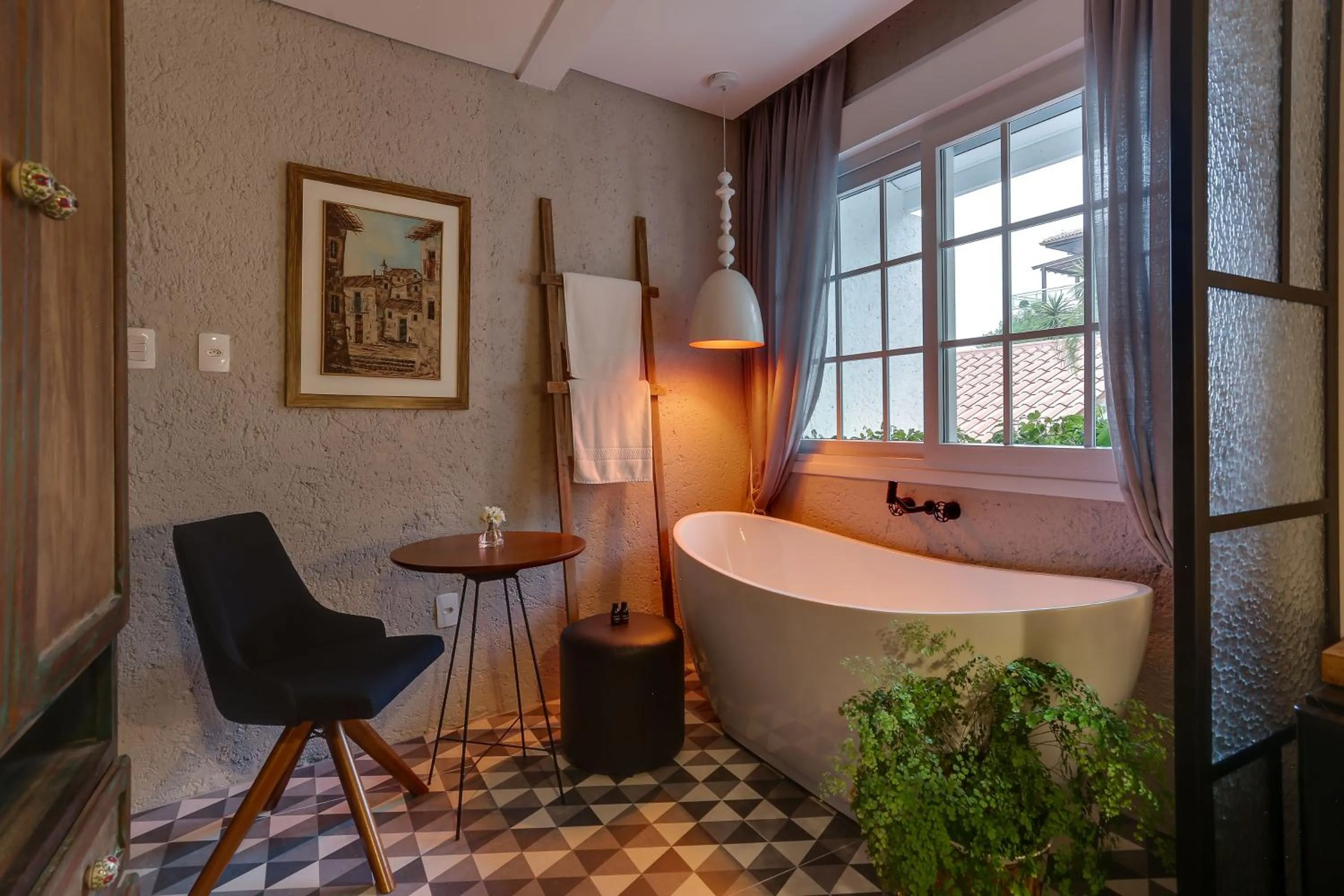 Bed in Solar Beach Hotel