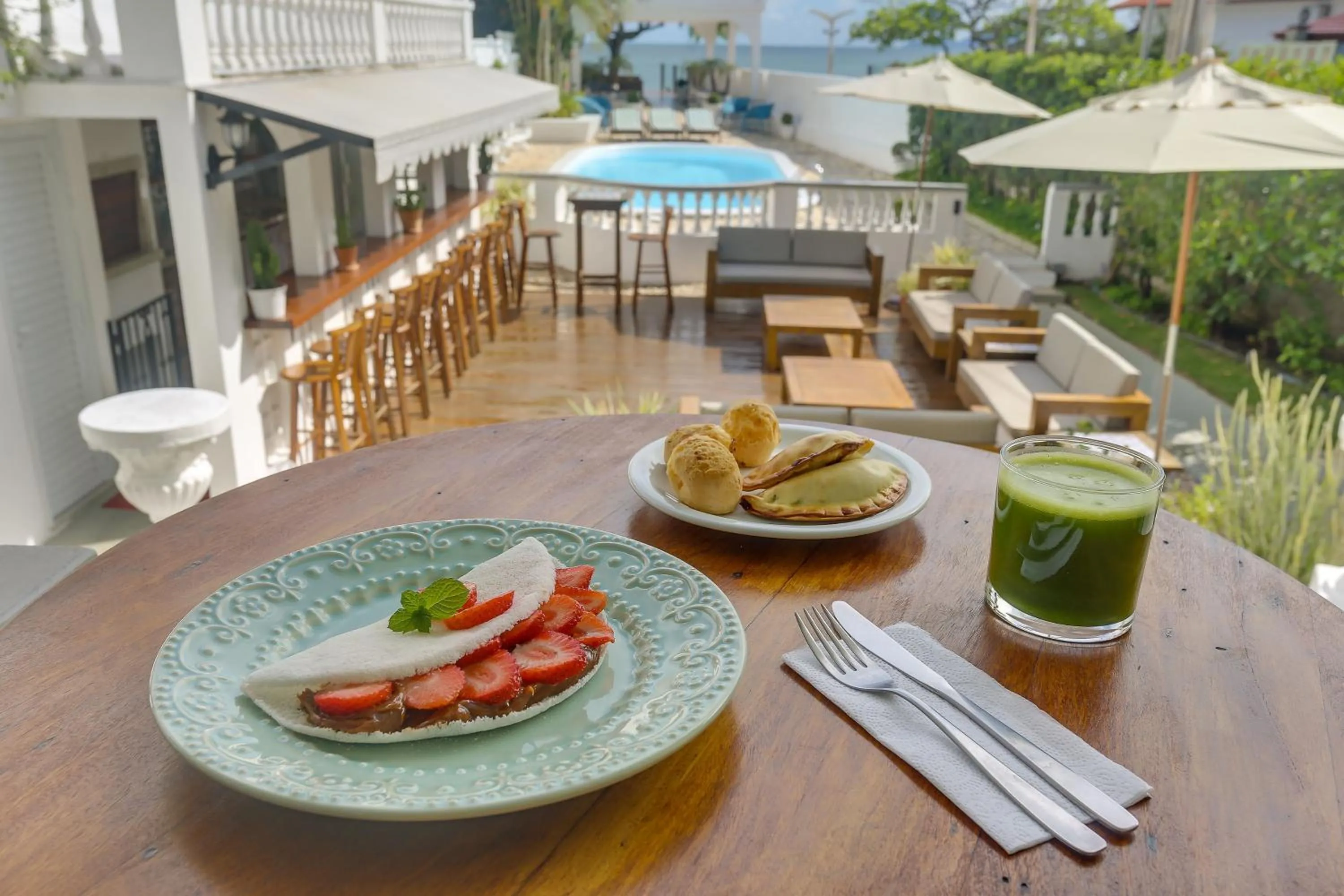 Breakfast in Solar Beach Hotel