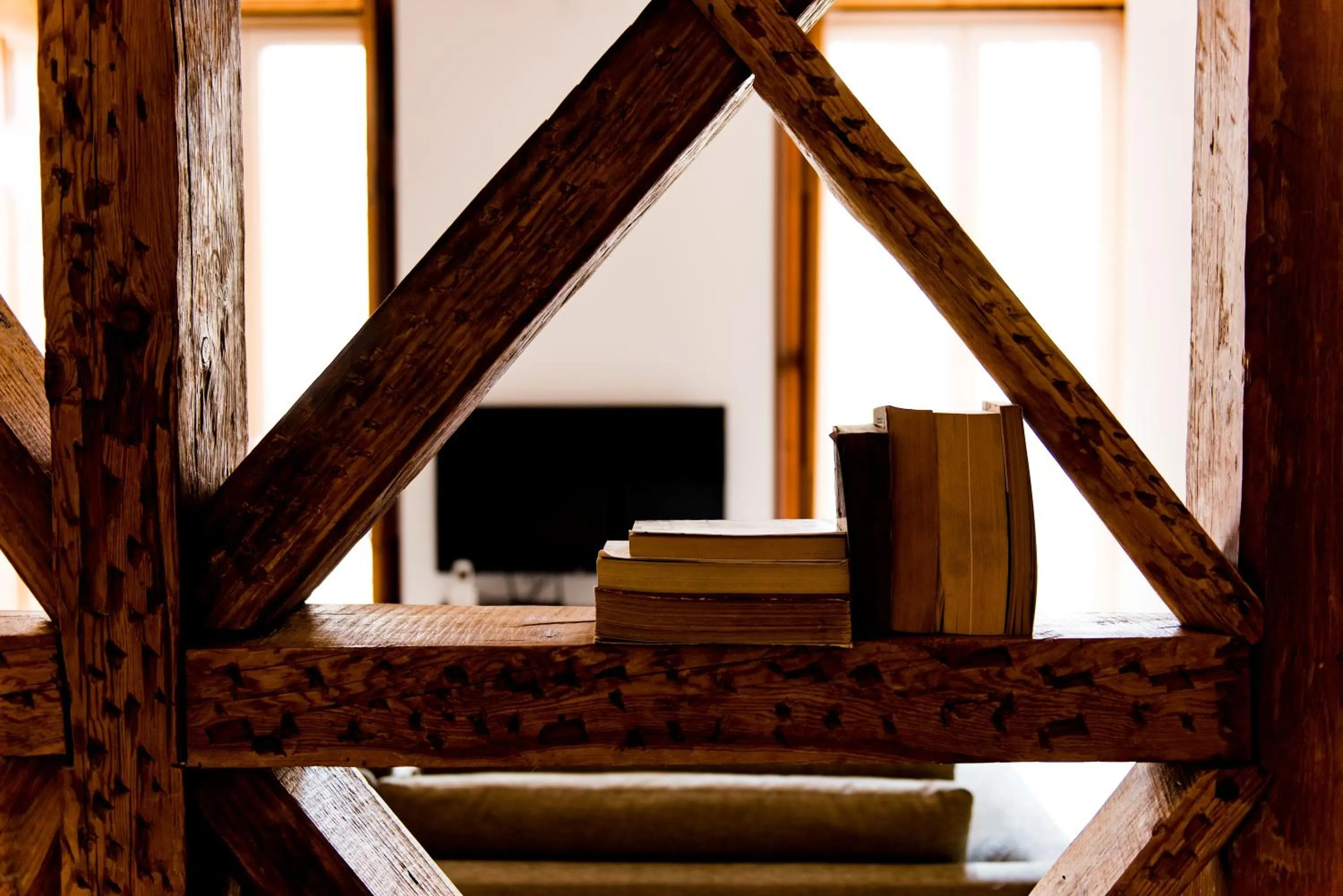 Living room in Flora Chiado Apartments