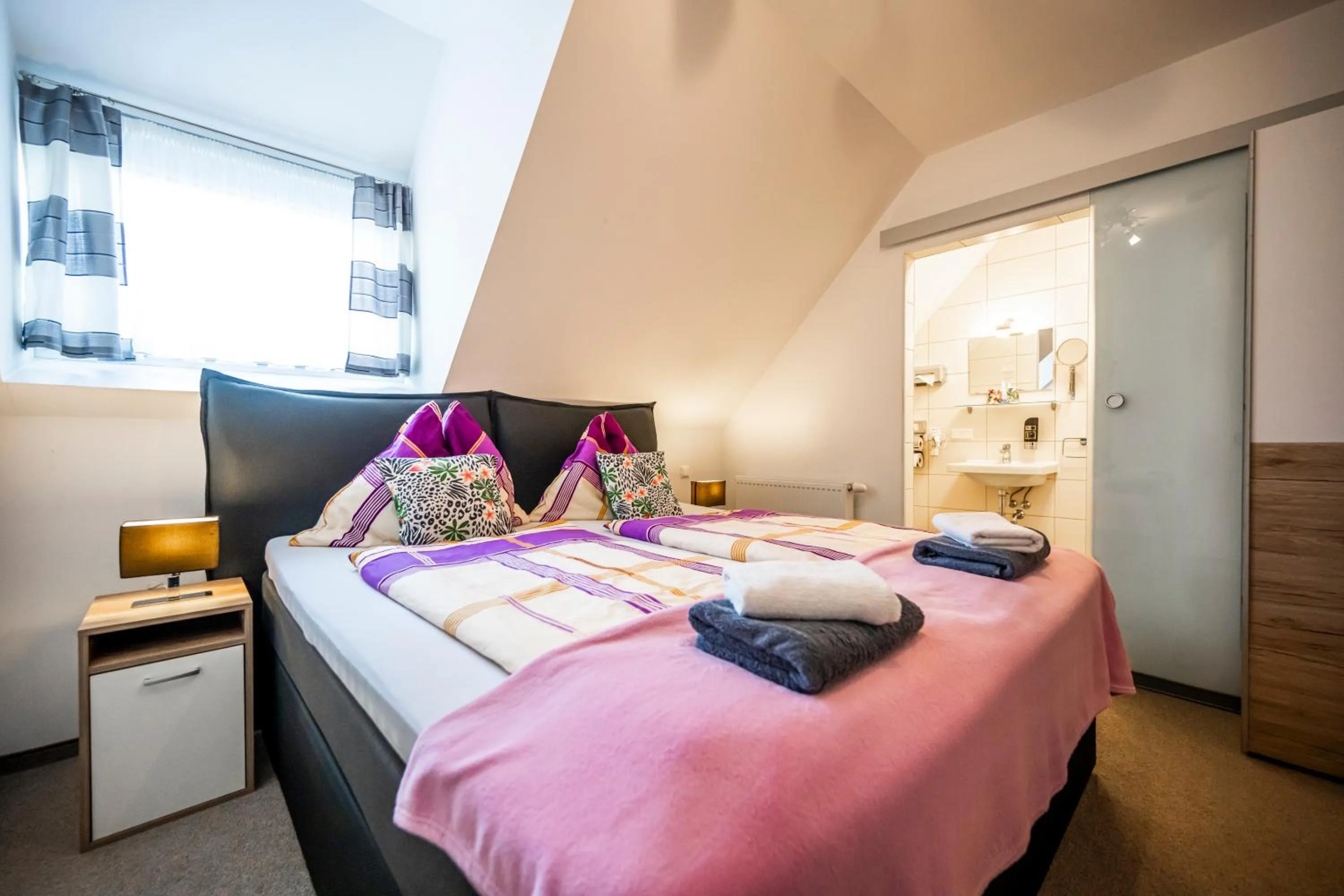 Bed in Die Schlafstube - Bed & Breakfast