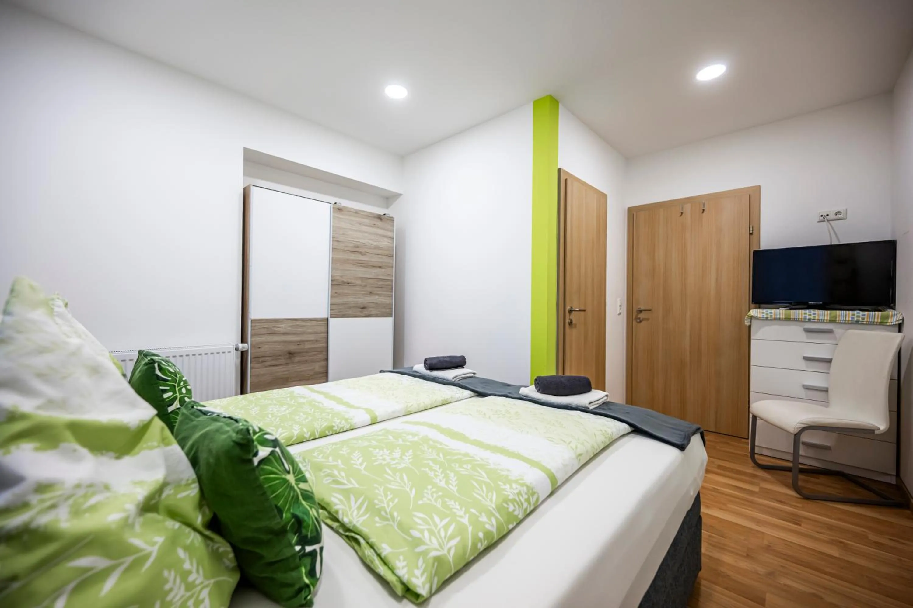 Bed in Die Schlafstube - Bed & Breakfast