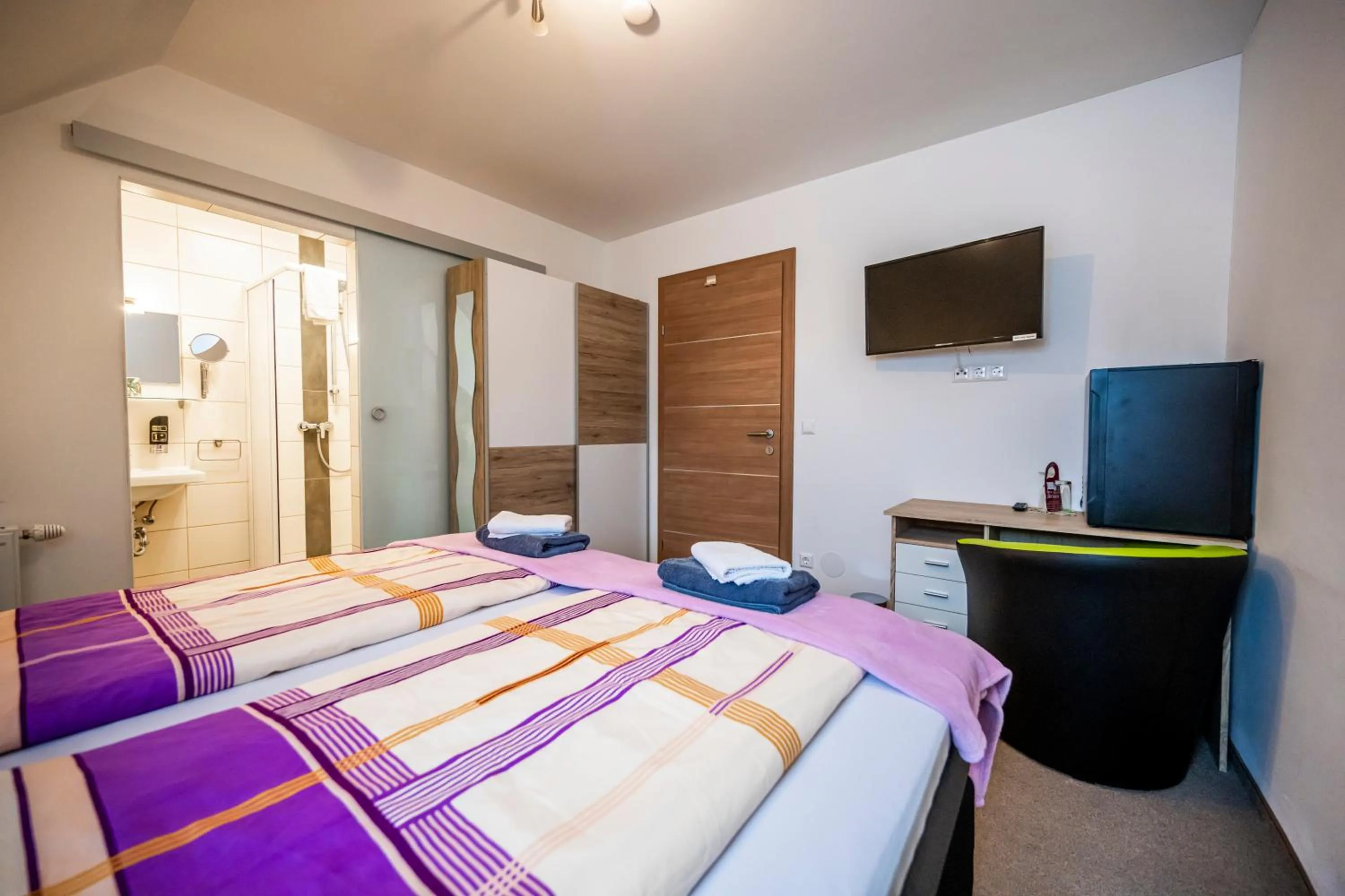 Bed in Die Schlafstube - Bed & Breakfast