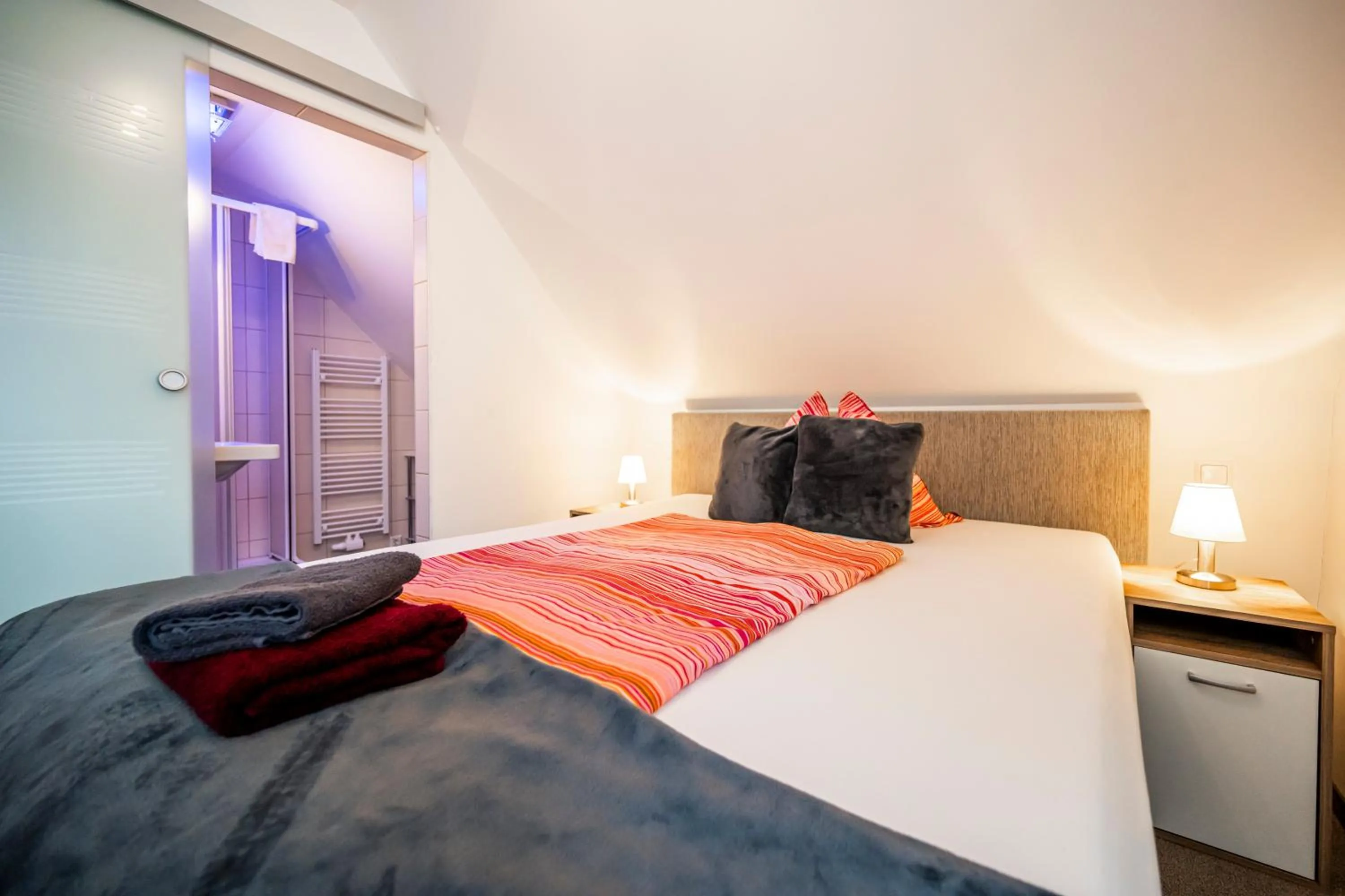 Bed in Die Schlafstube - Bed & Breakfast