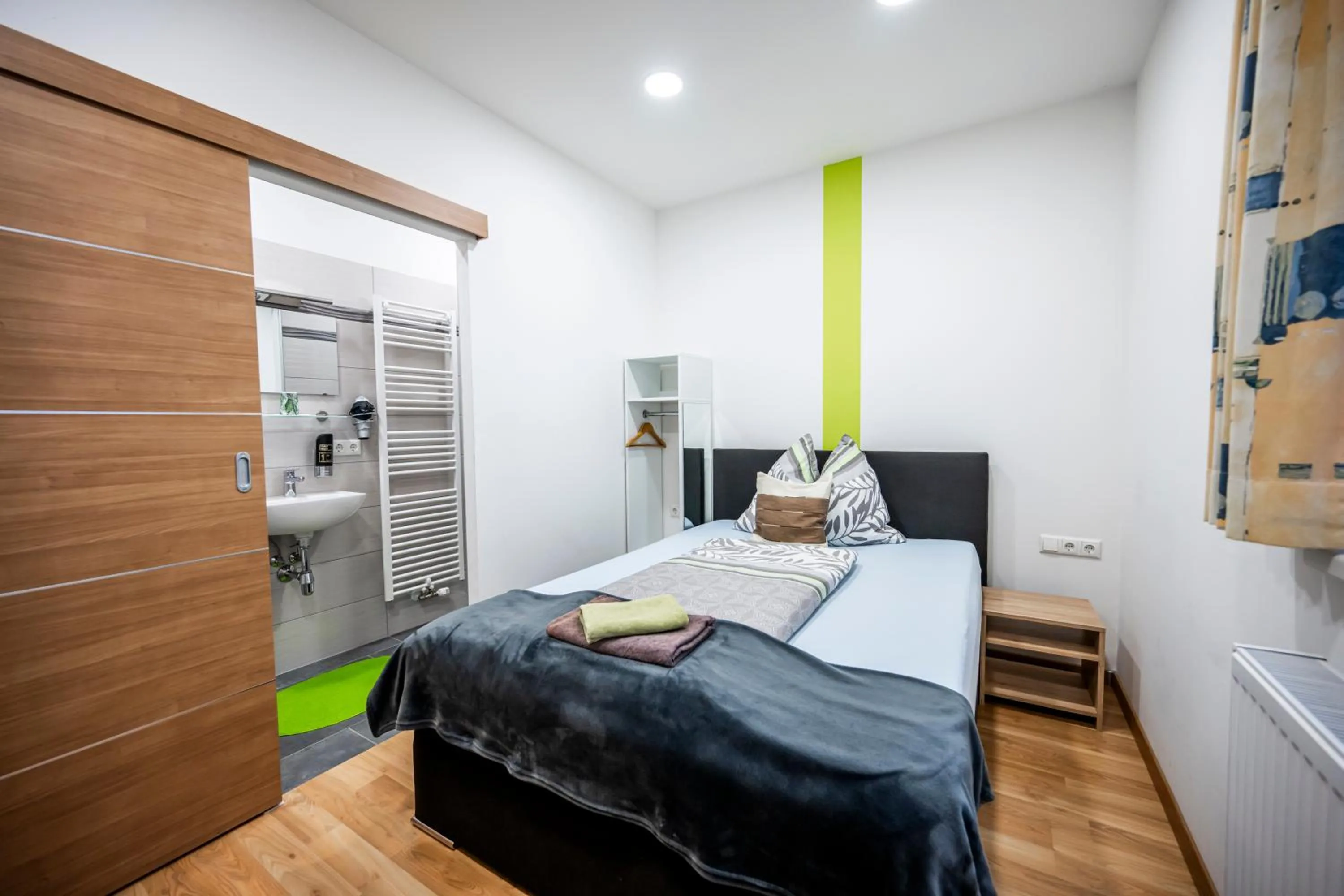 Bed in Die Schlafstube - Bed & Breakfast