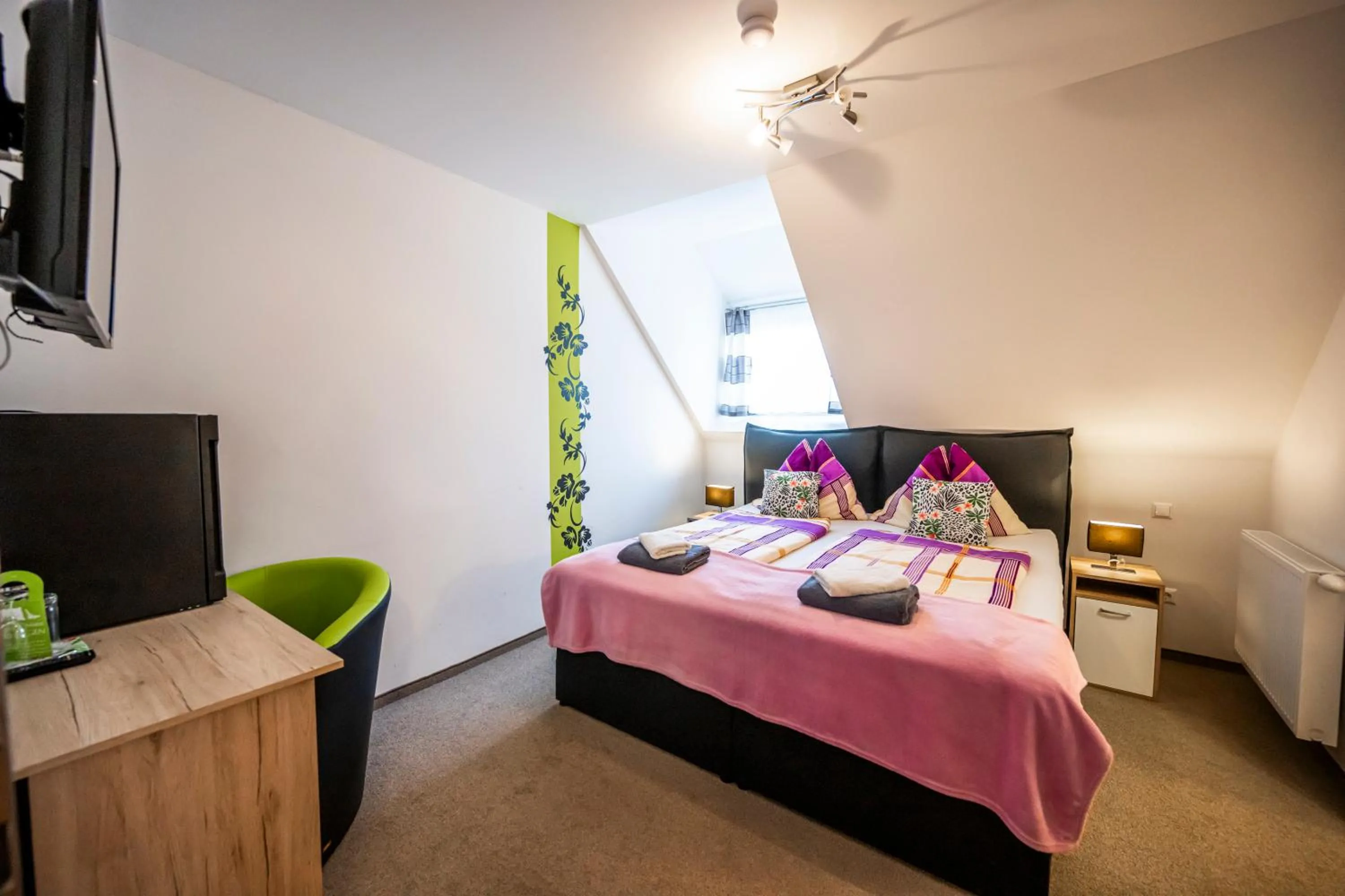 Bed in Die Schlafstube - Bed & Breakfast