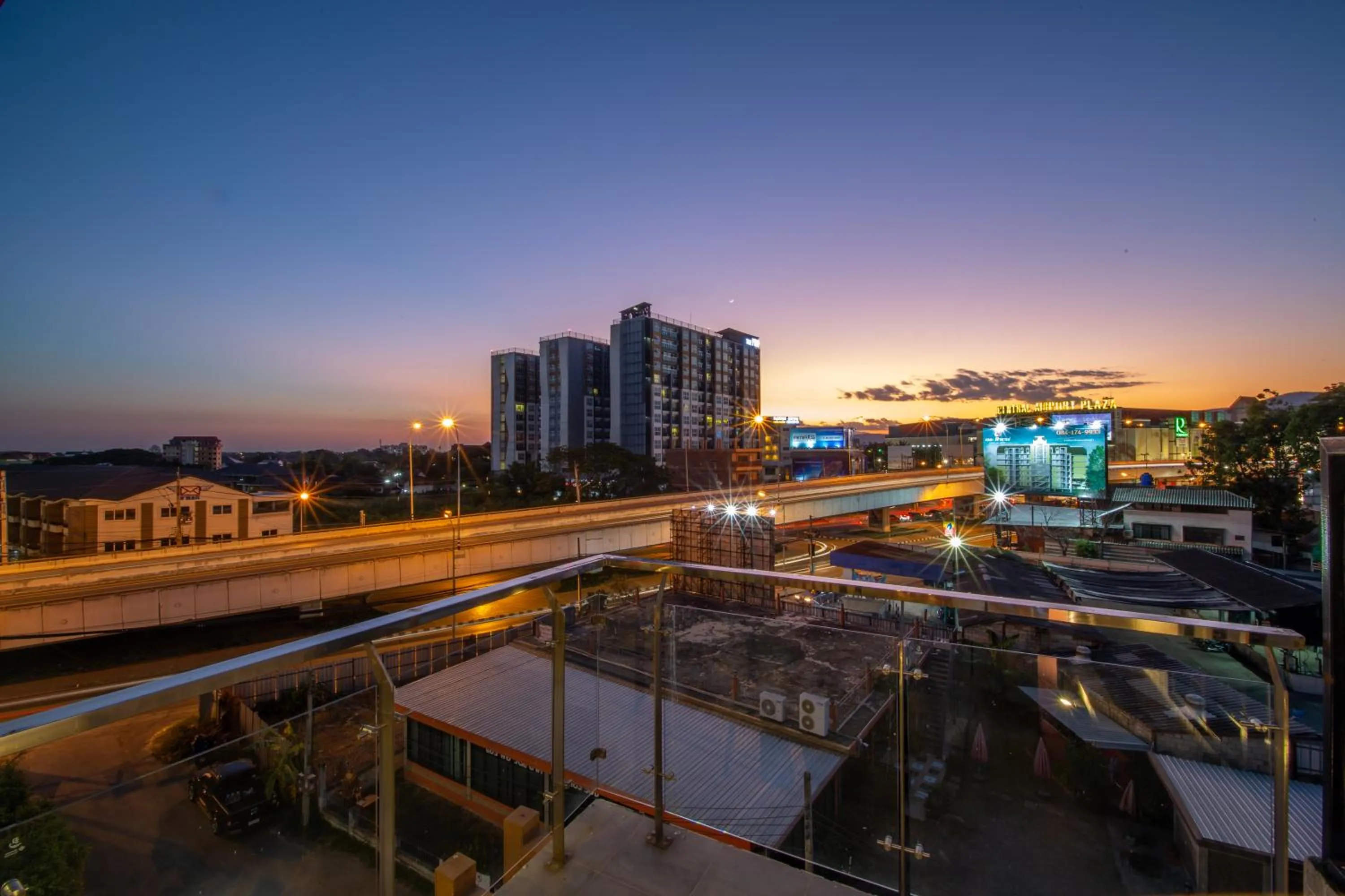 City view in WE Terminal Hotel
