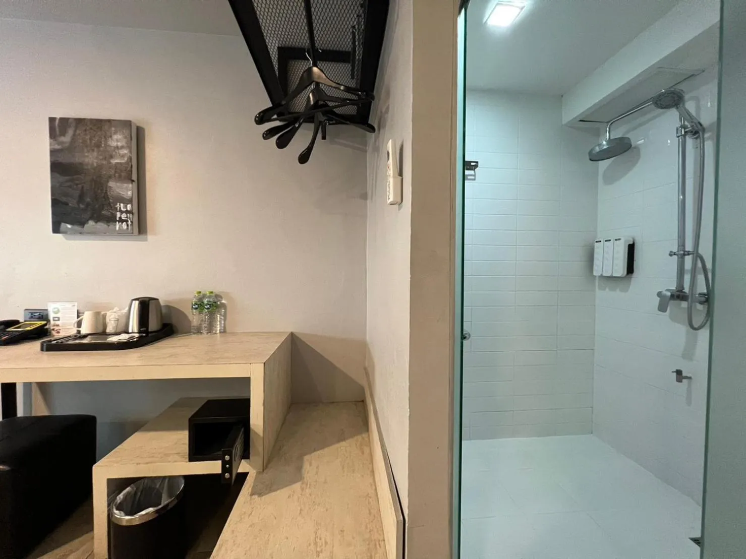 Shower in WE Terminal Hotel