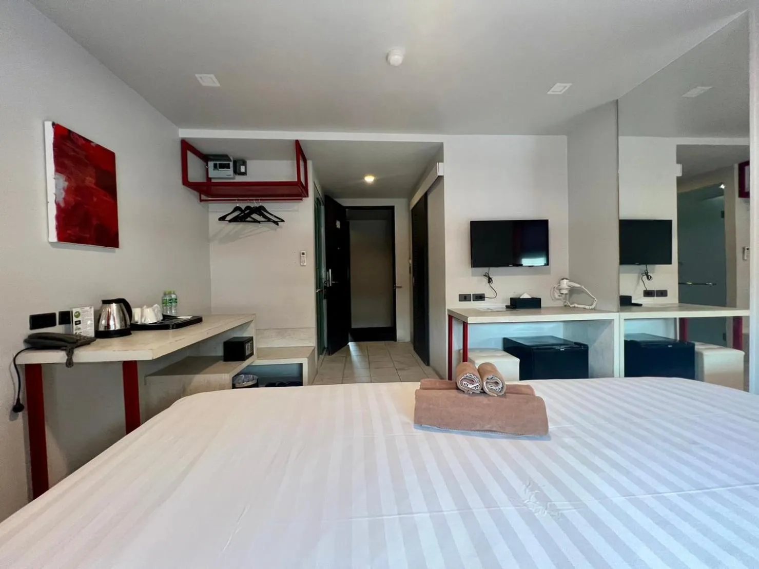 Bed in WE Terminal Hotel