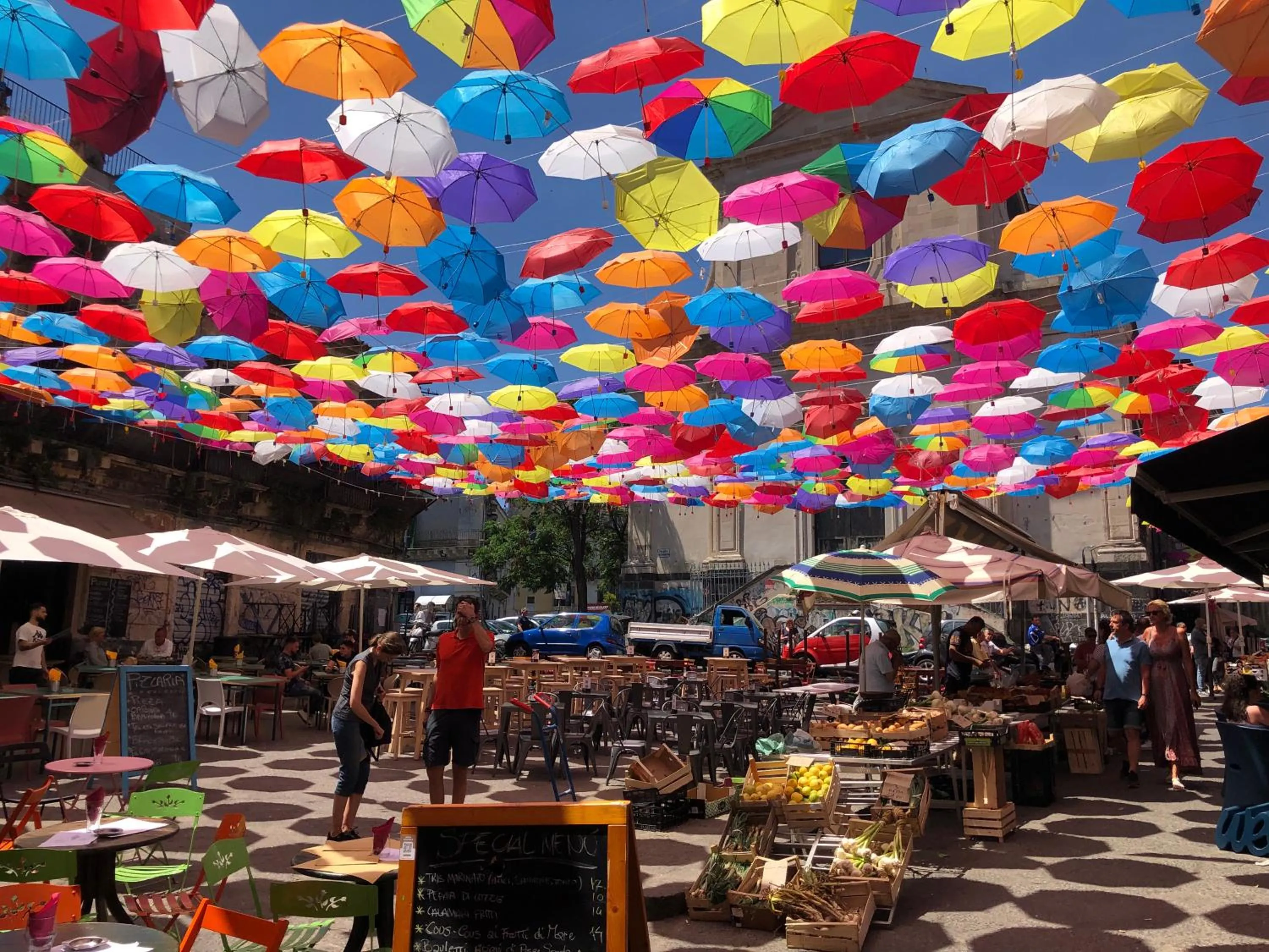 On site in Large double room in Catania, B&B Le voci del mercato