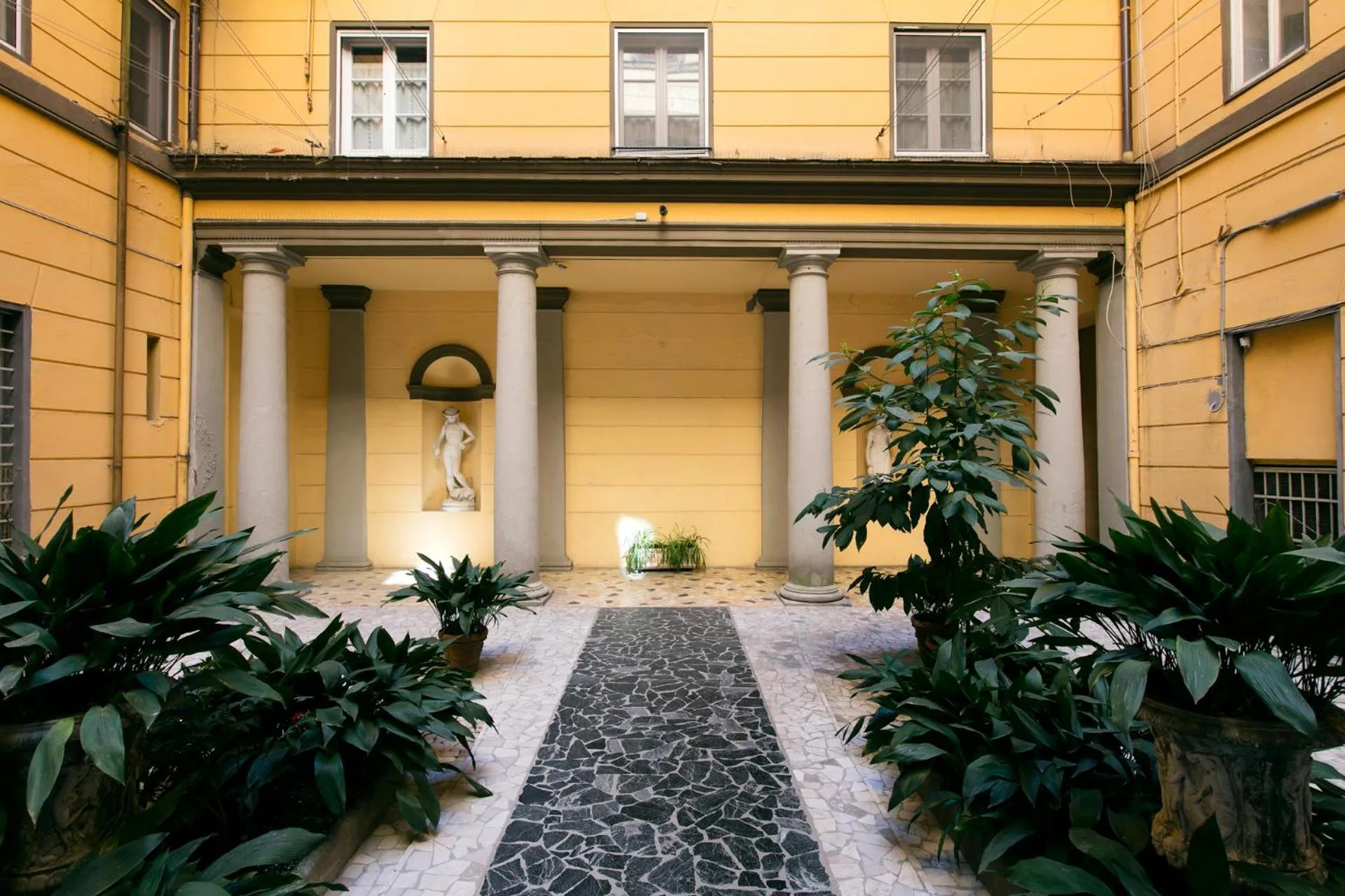 Patio in Affittacamere Margherita