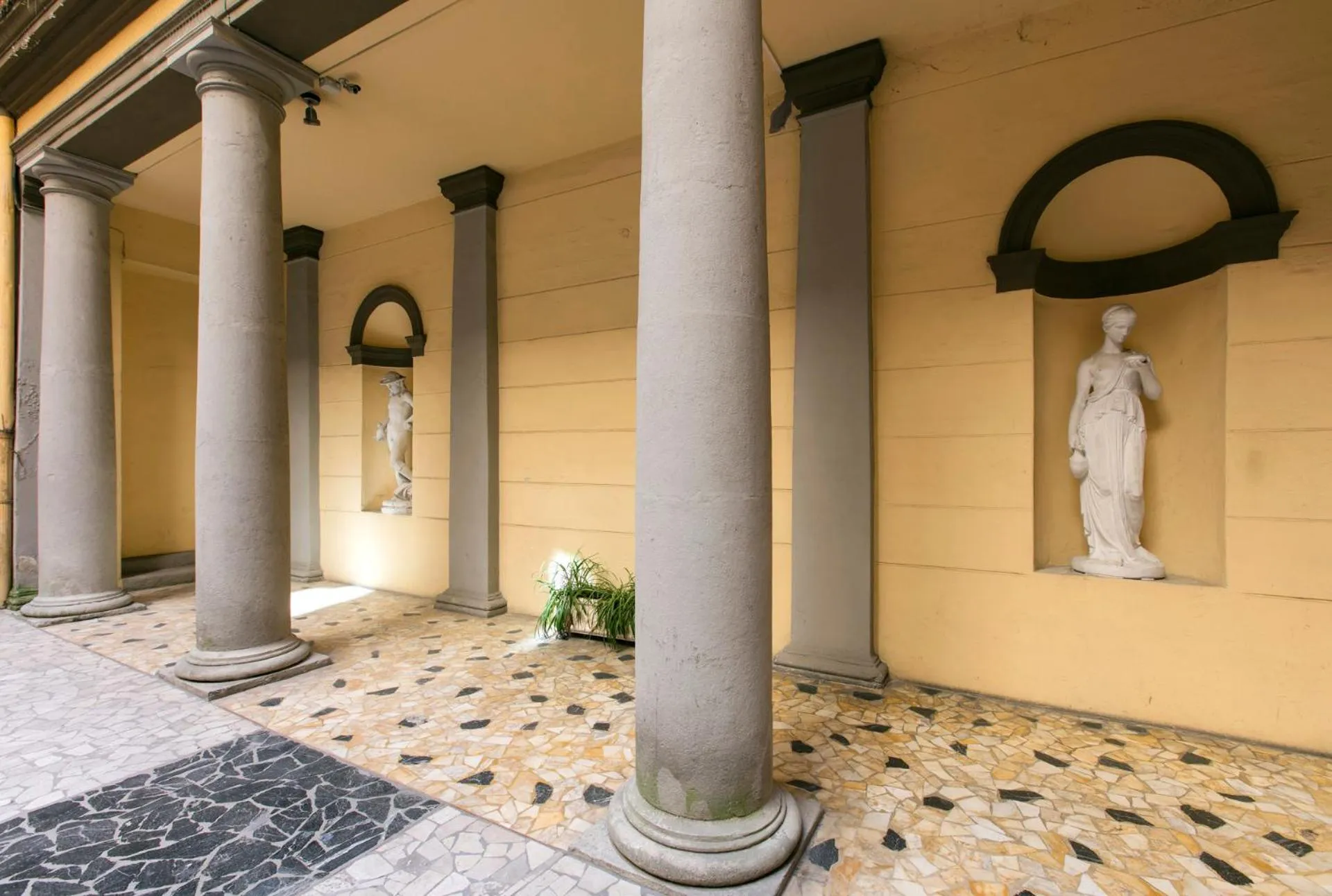 Patio in Affittacamere Margherita