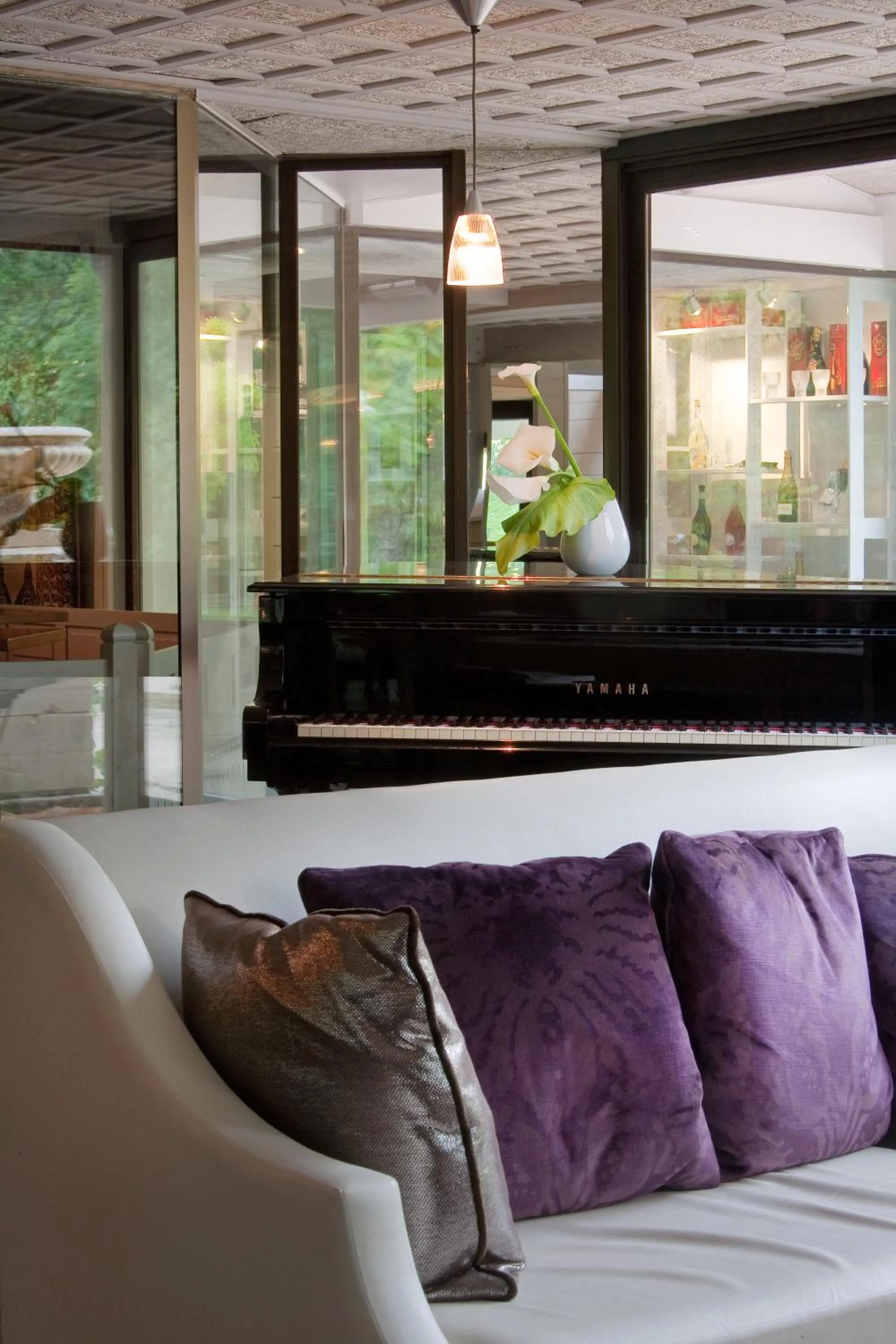 Lounge or bar in Relais du Bois Saint Georges - Hôtel de Charme