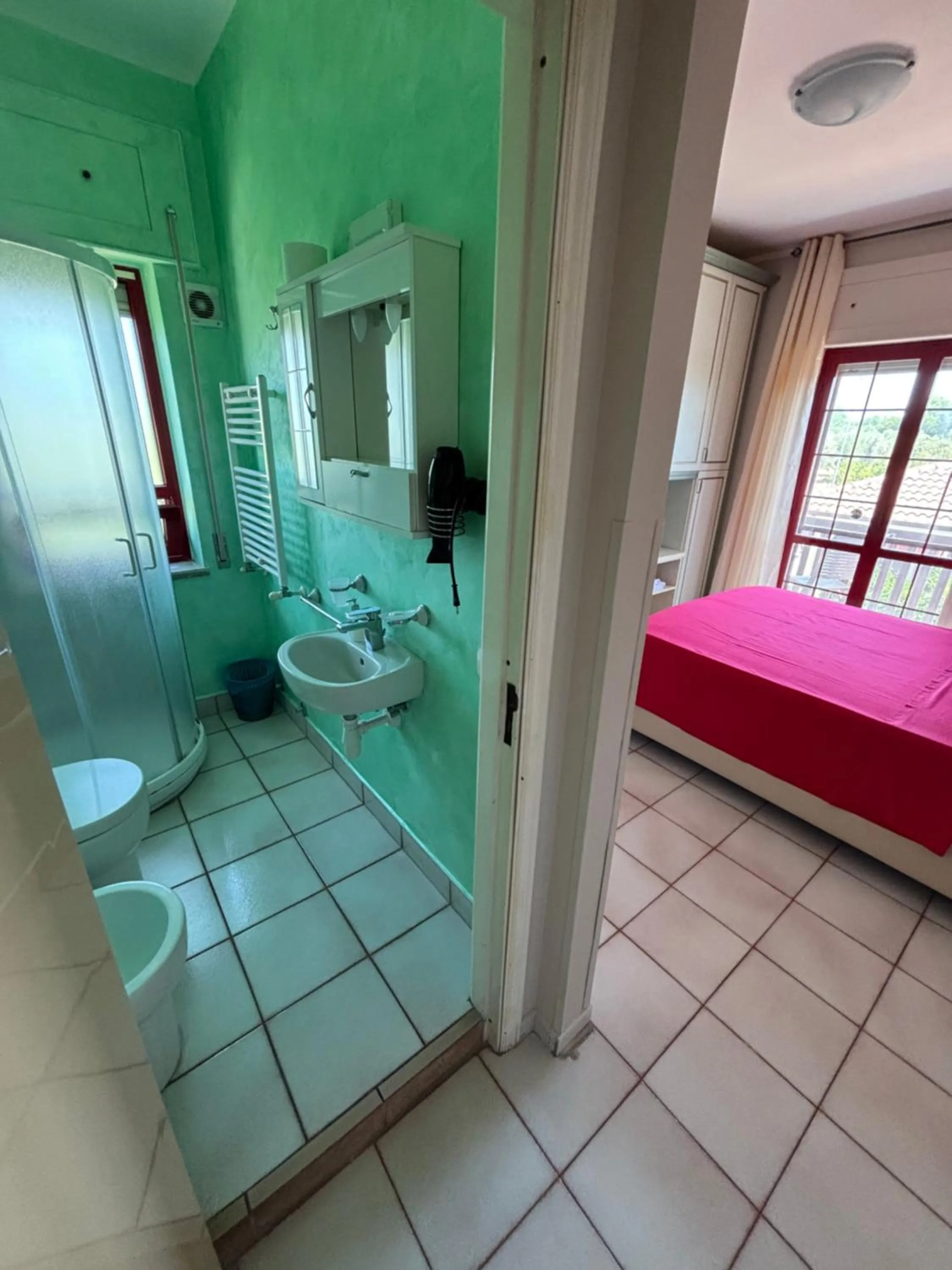 Bed in B&B Villa dei Fiori