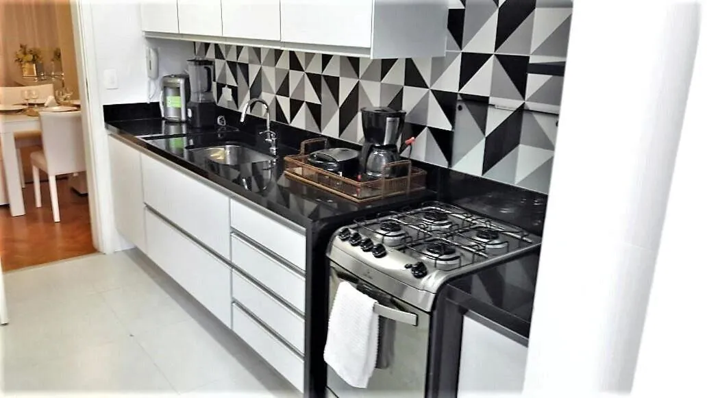 Kitchen or kitchenette in RIO DE JANEIRO - LEBLON BEACH