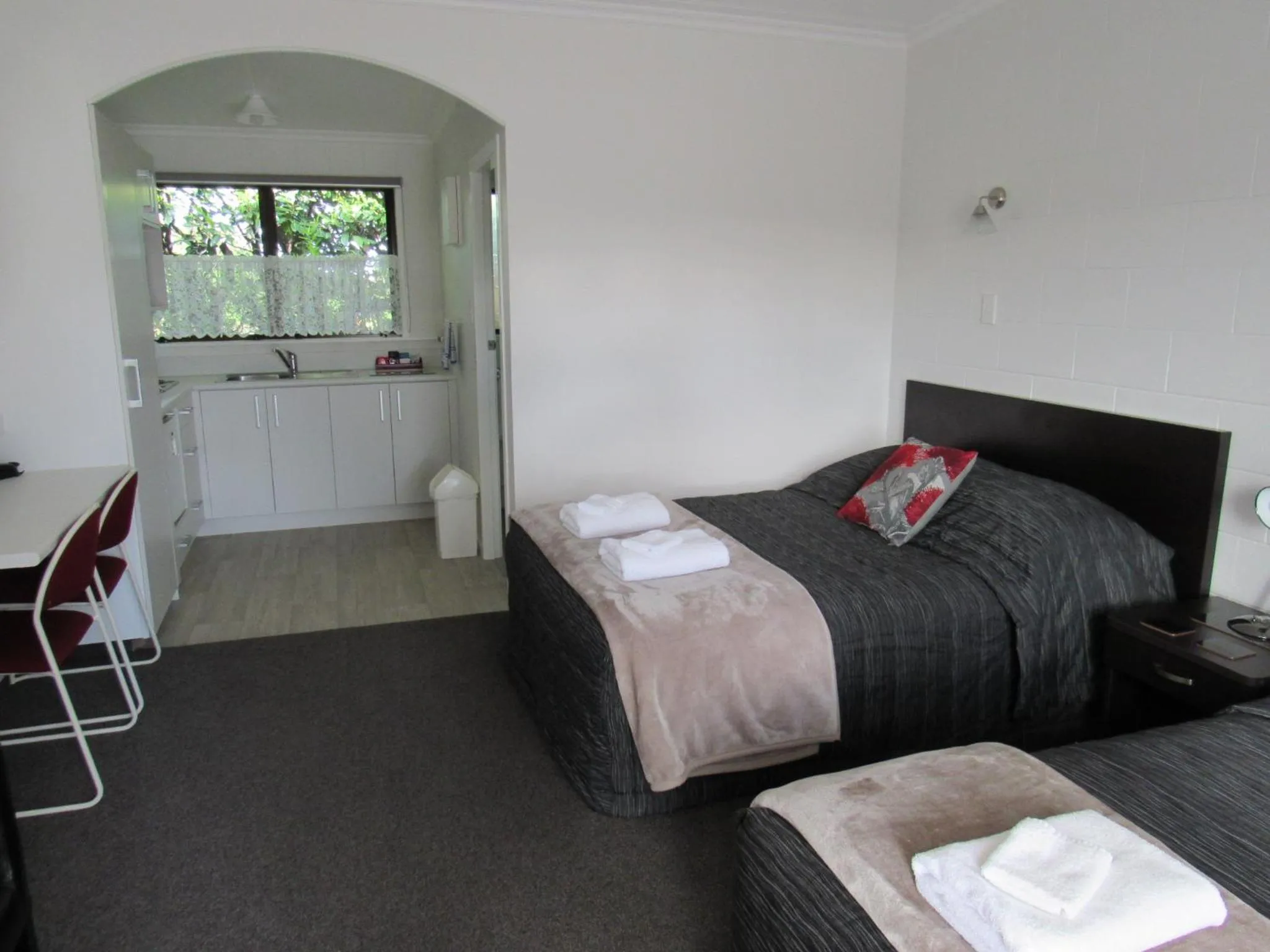 Bed in Matador Motel