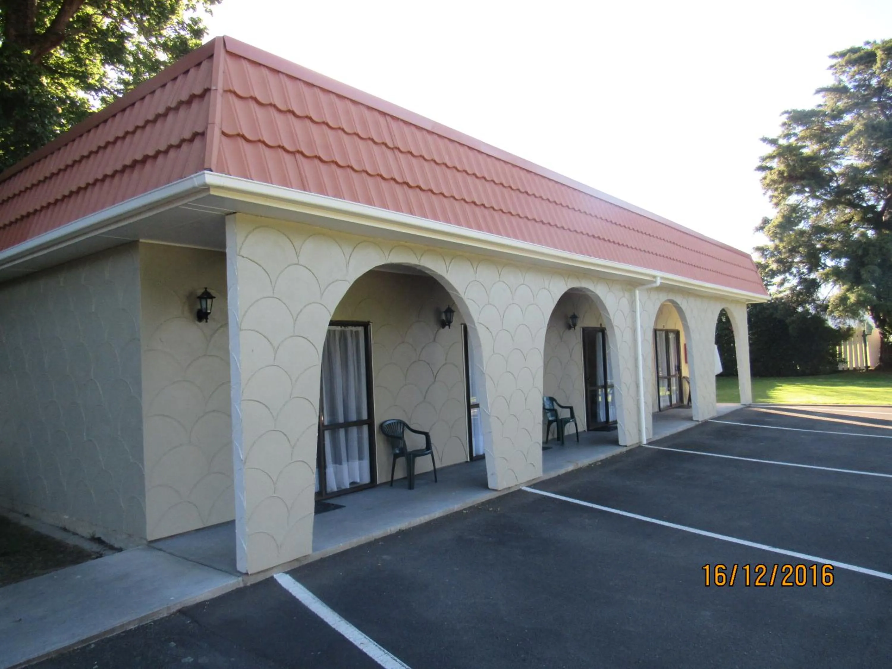 Property building in Matador Motel