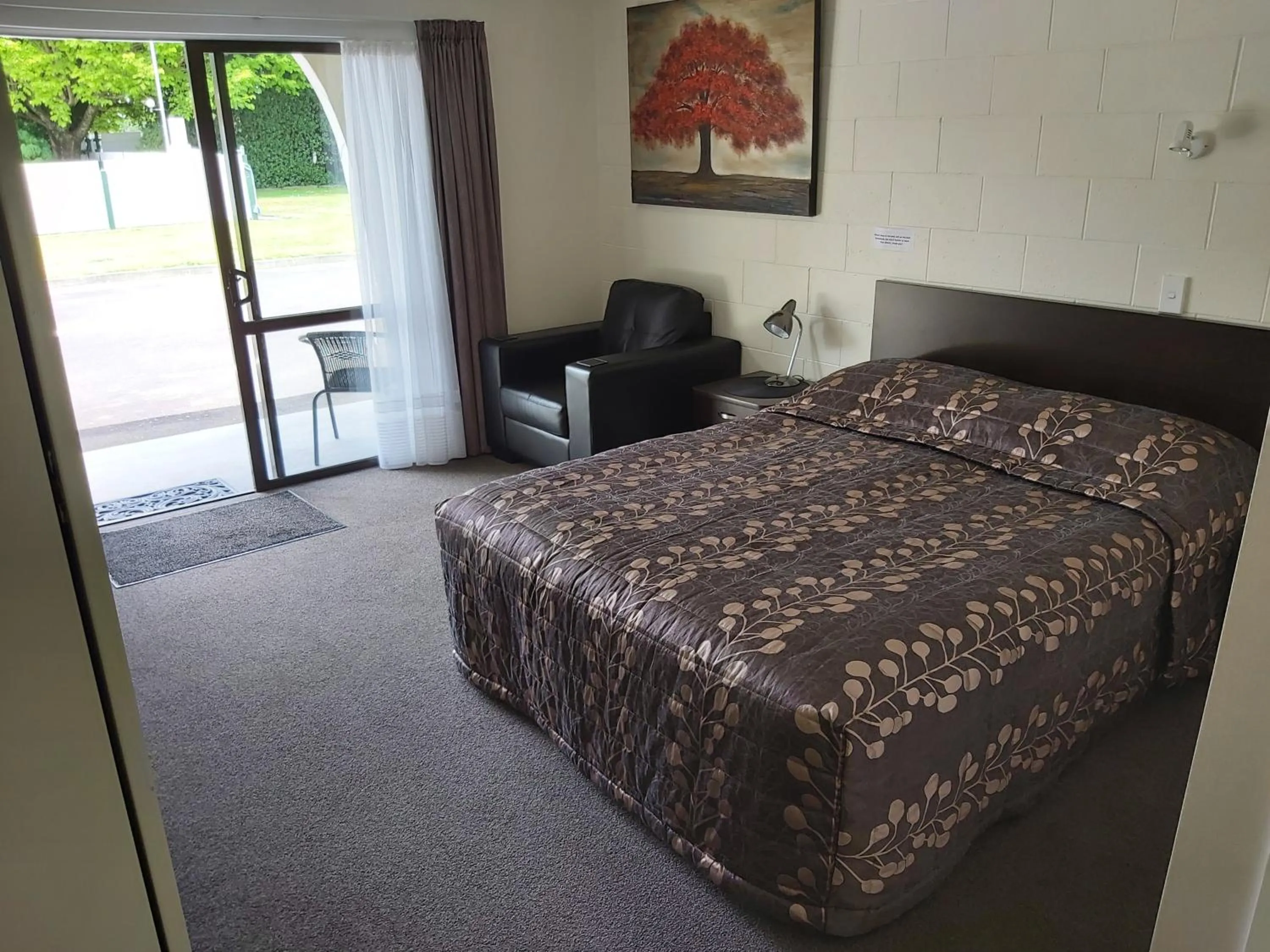 Bed in Matador Motel