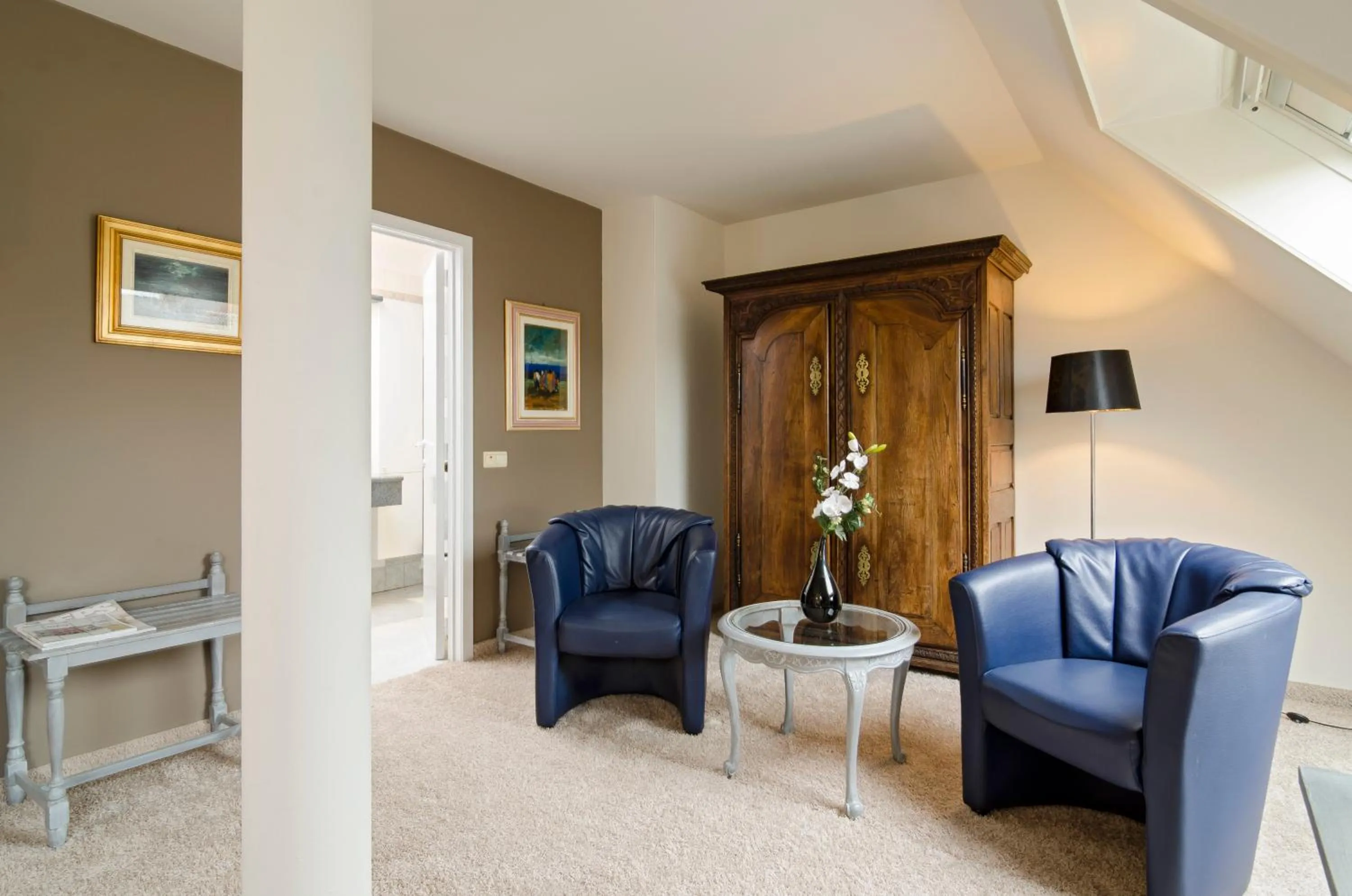 Bedroom in Hotel Prins Boudewijn