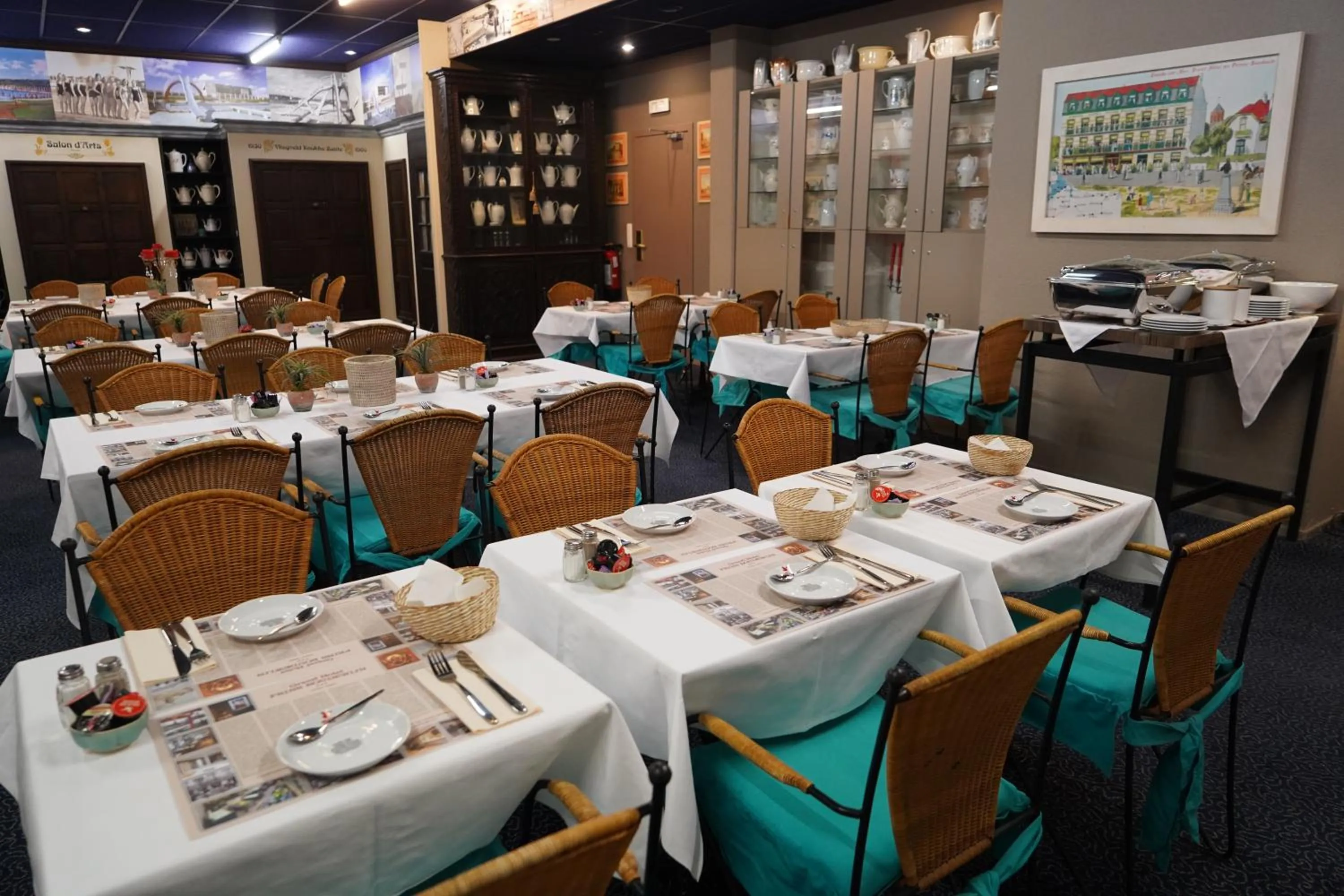 Meeting/conference room in Hotel Prins Boudewijn