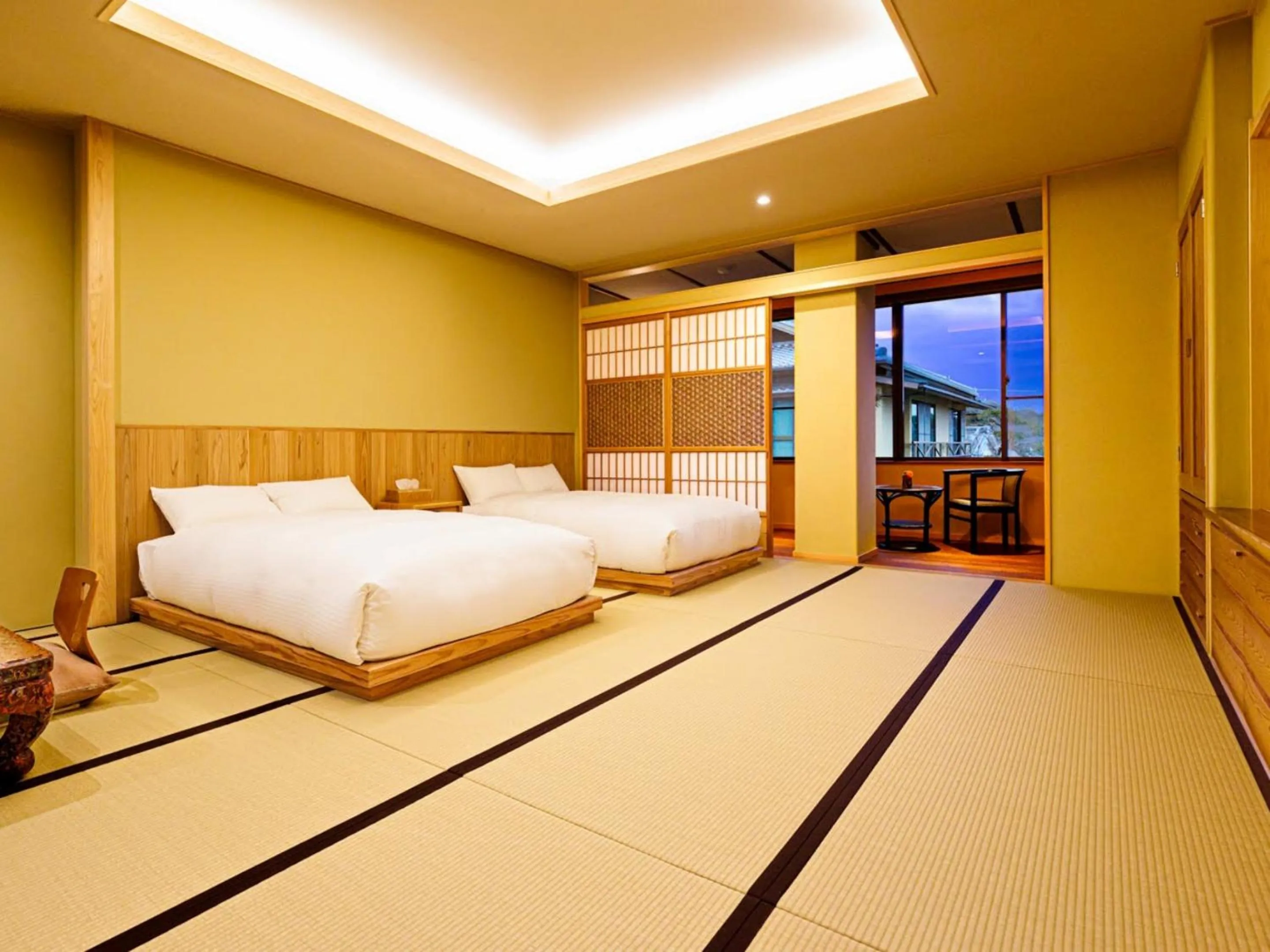 Photo of the whole room, Bed in Ryotei Jyusouya
