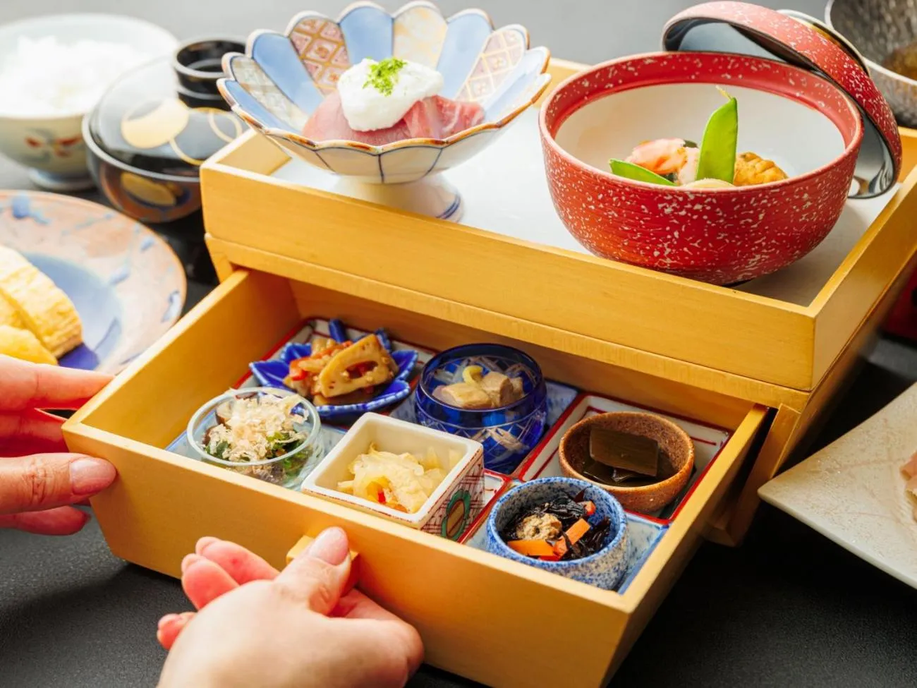 Breakfast in Ryotei Jyusouya