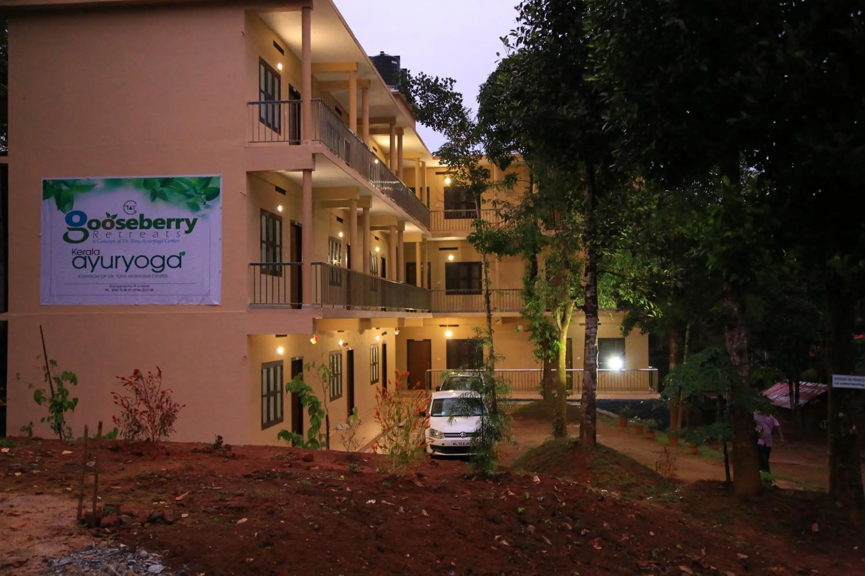 Property building in Gooseberry Family Retreats - Wayanad by KARAPUZHA RESORTS