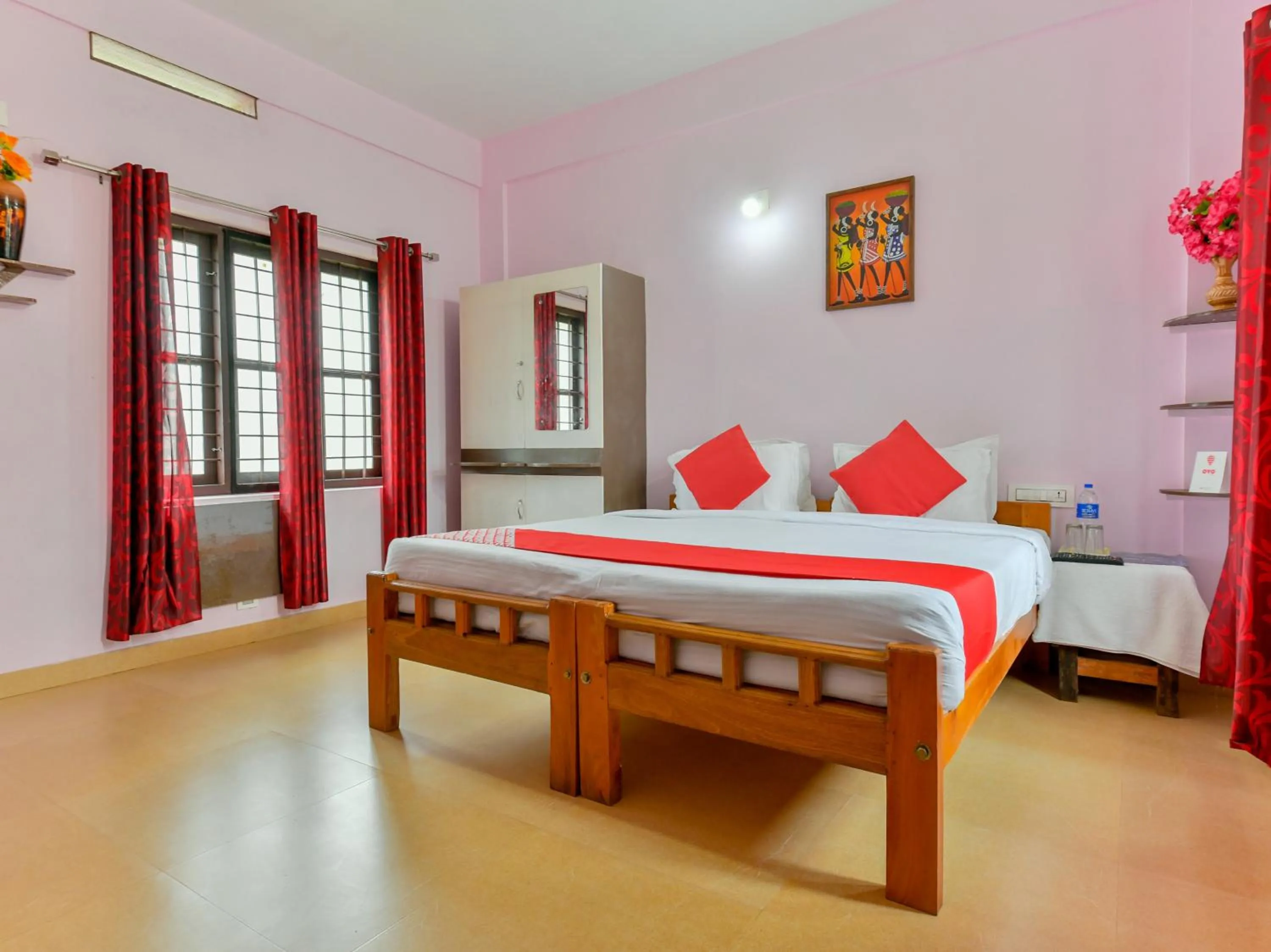 Bed in Gooseberry Family Retreats - Wayanad by KARAPUZHA RESORTS