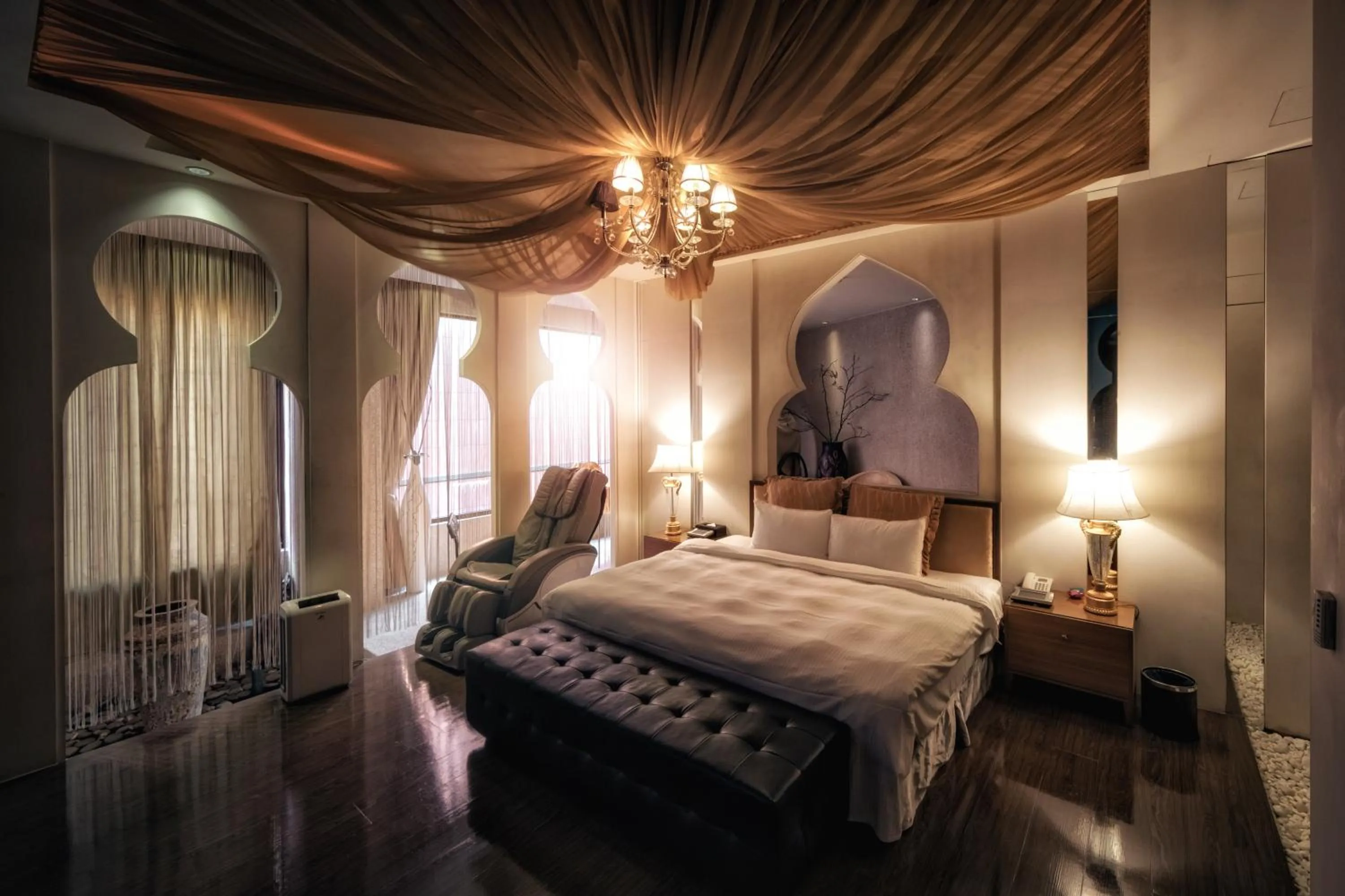 Bed in Bali Motel - Zhongli