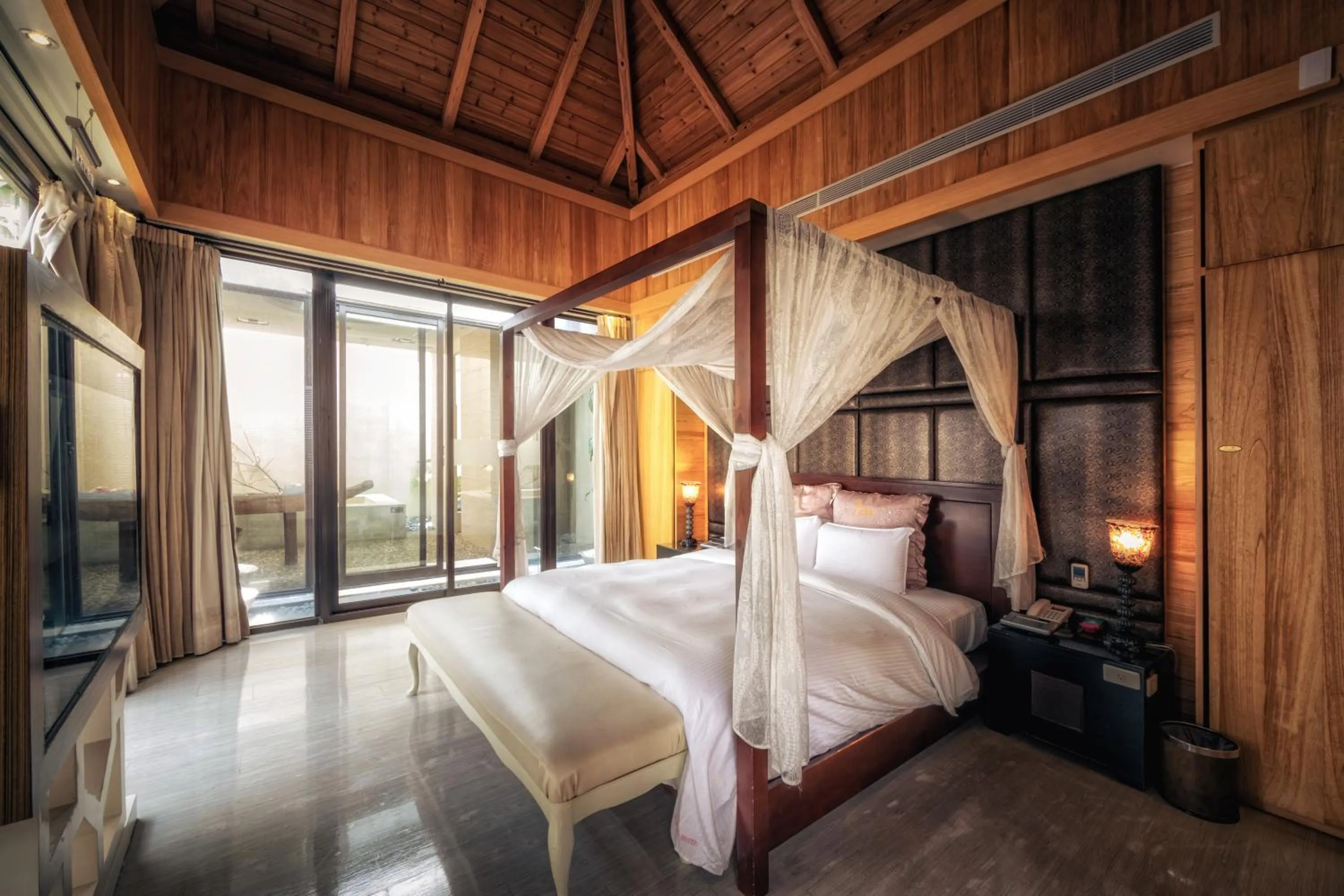 Bed in Bali Motel - Zhongli