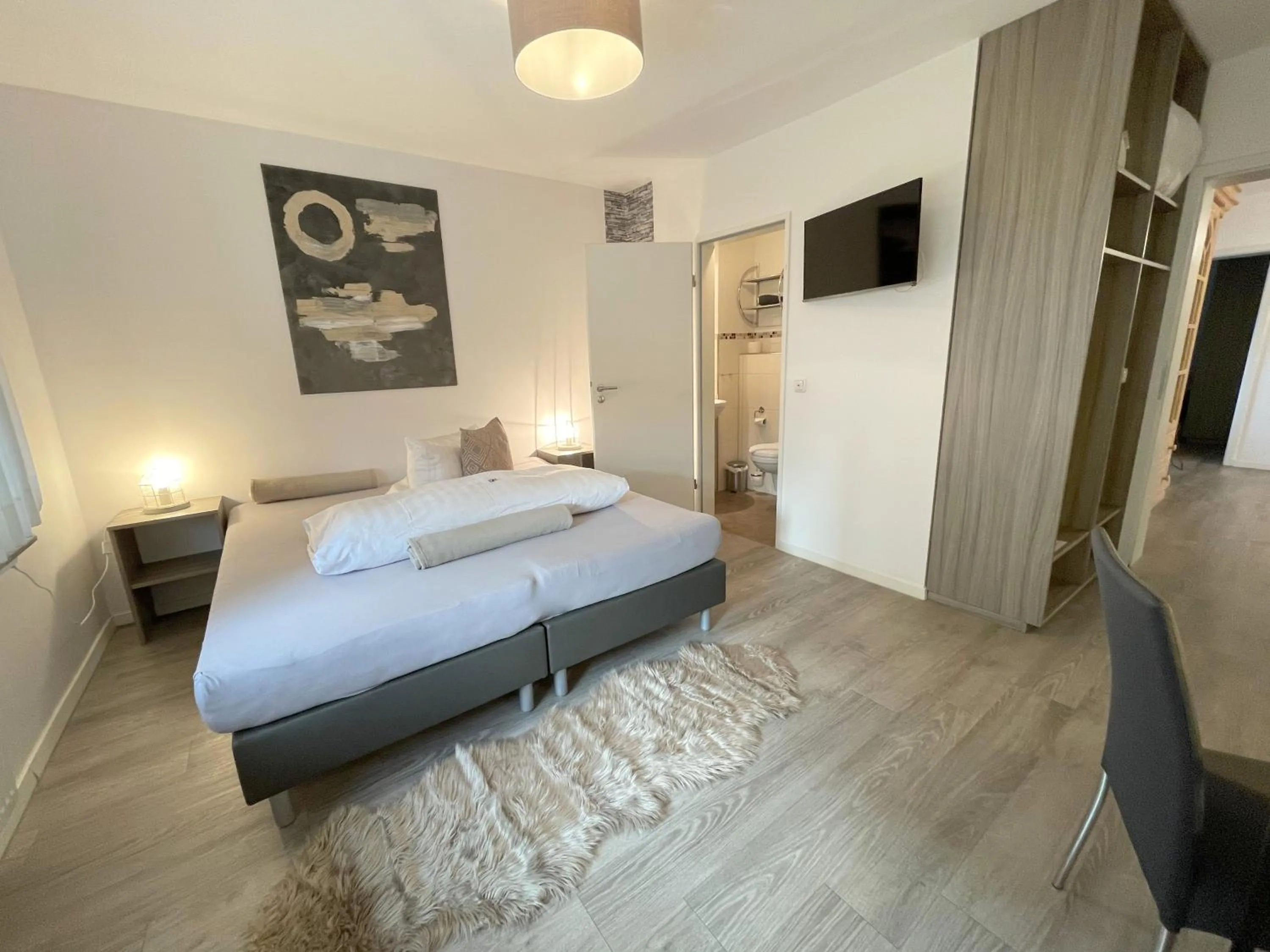 Bed in Hotel Hegemann garni