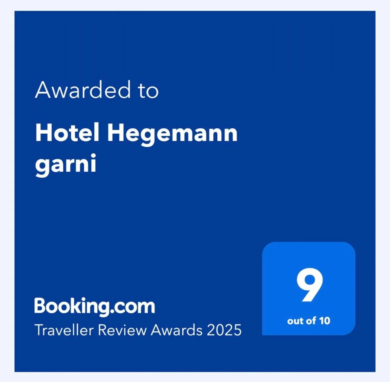 Hotel Hegemann garni