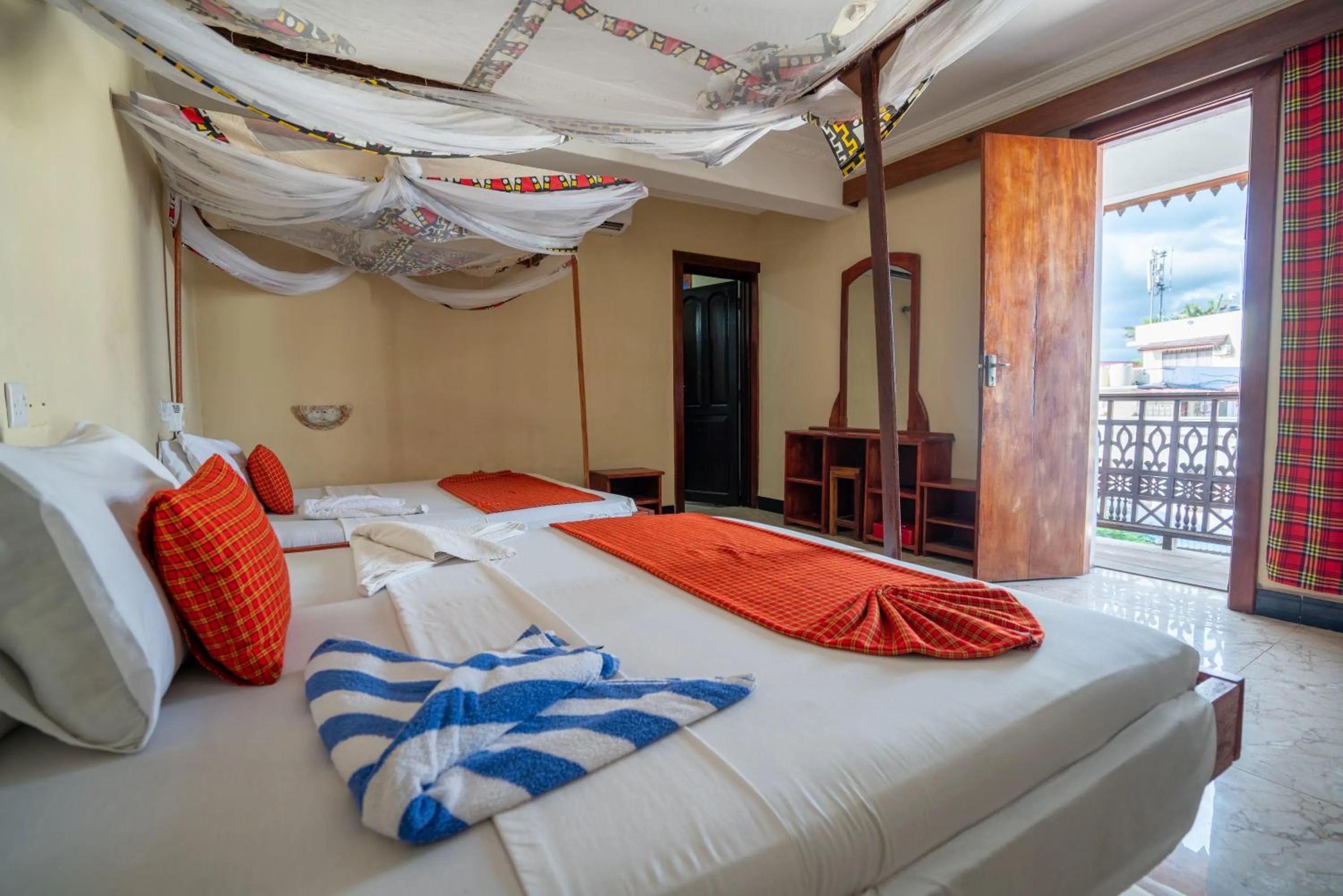 Bed in Stonetown View Hotel